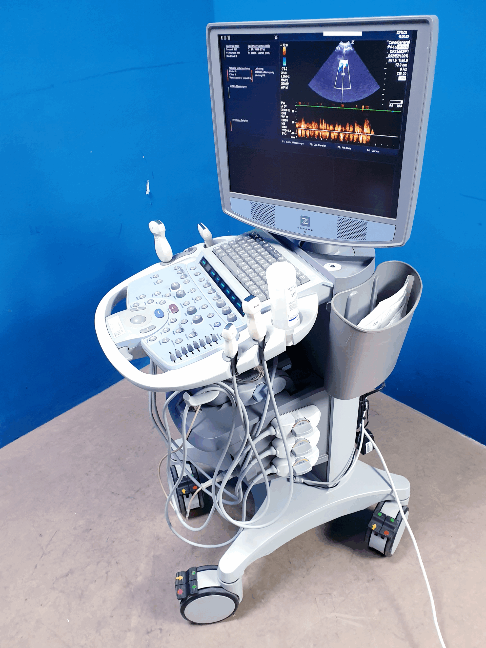 Zonare - Doppler Farbdoppler Ultraschallsystem 3 Sonden L14-5w + C9-3 + C10-3 – Bild 3