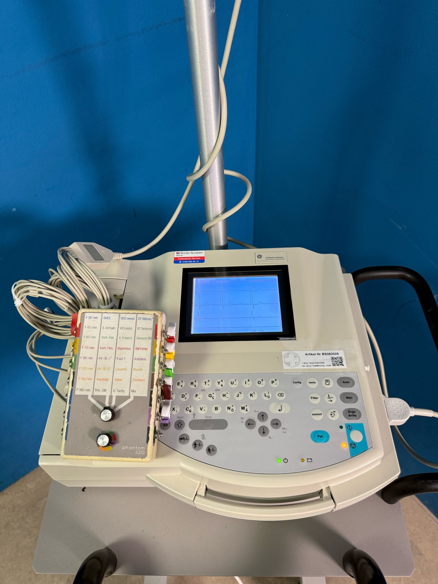 GE MAC 1200 ST + KISS SAUGANLAGE – 12 KANAL – Bild 7