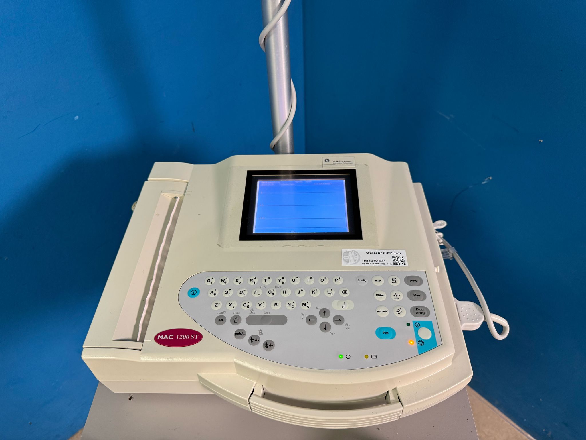 GE MAC 1200 ST + SAUGANLAGE – 12 KANAL – Bild 12