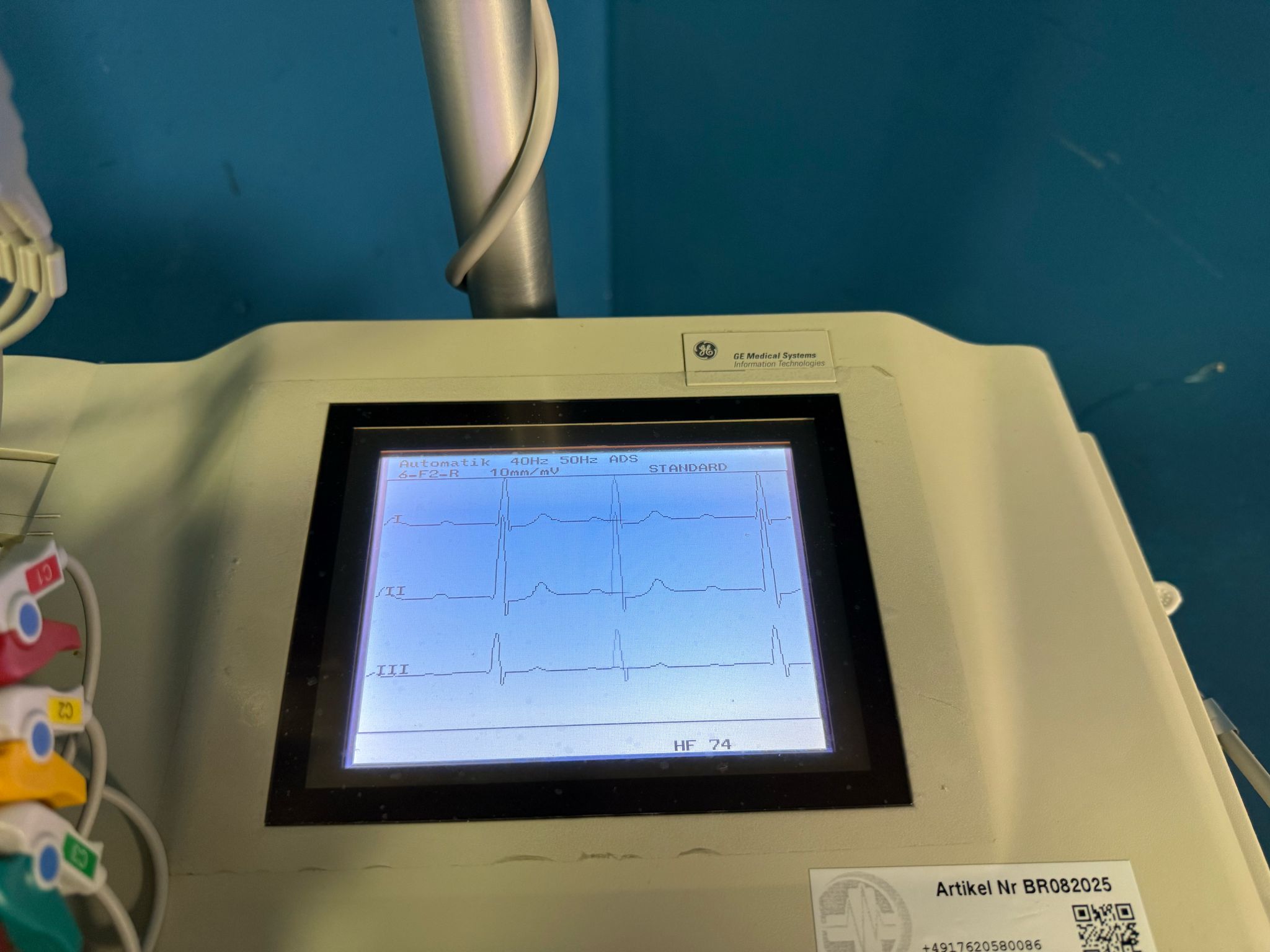 GE MAC 1200 ST + SAUGANLAGE – 12 KANAL – Bild 14