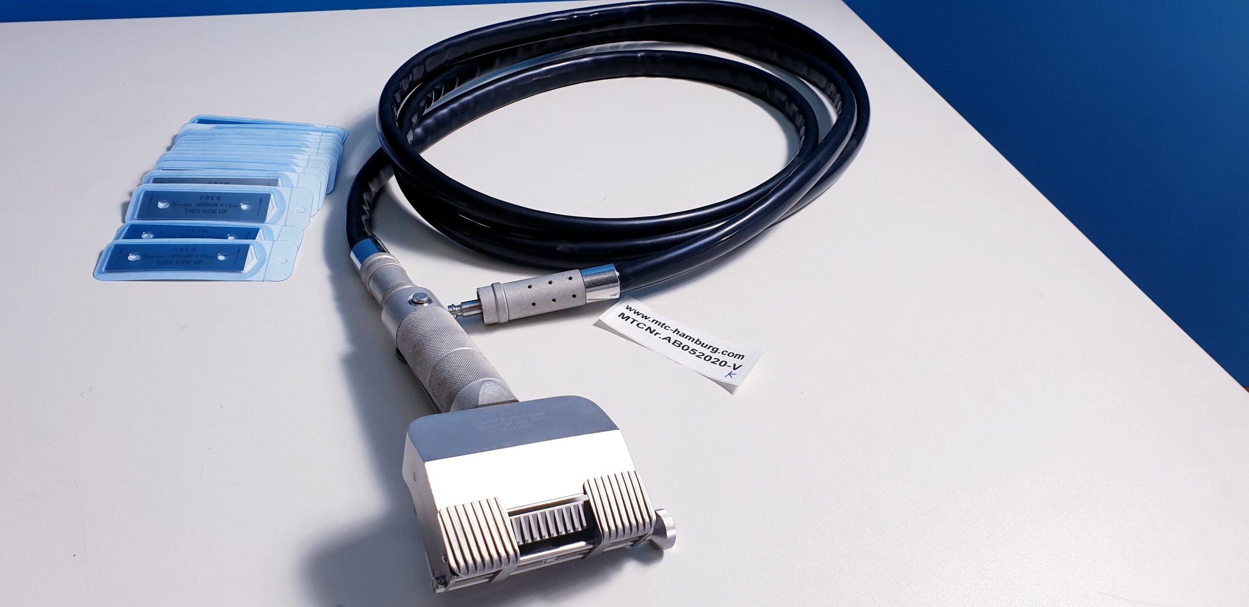 Dermatom nach Prof. Mollowitz mit Luftdruckschlauch und GB026R -