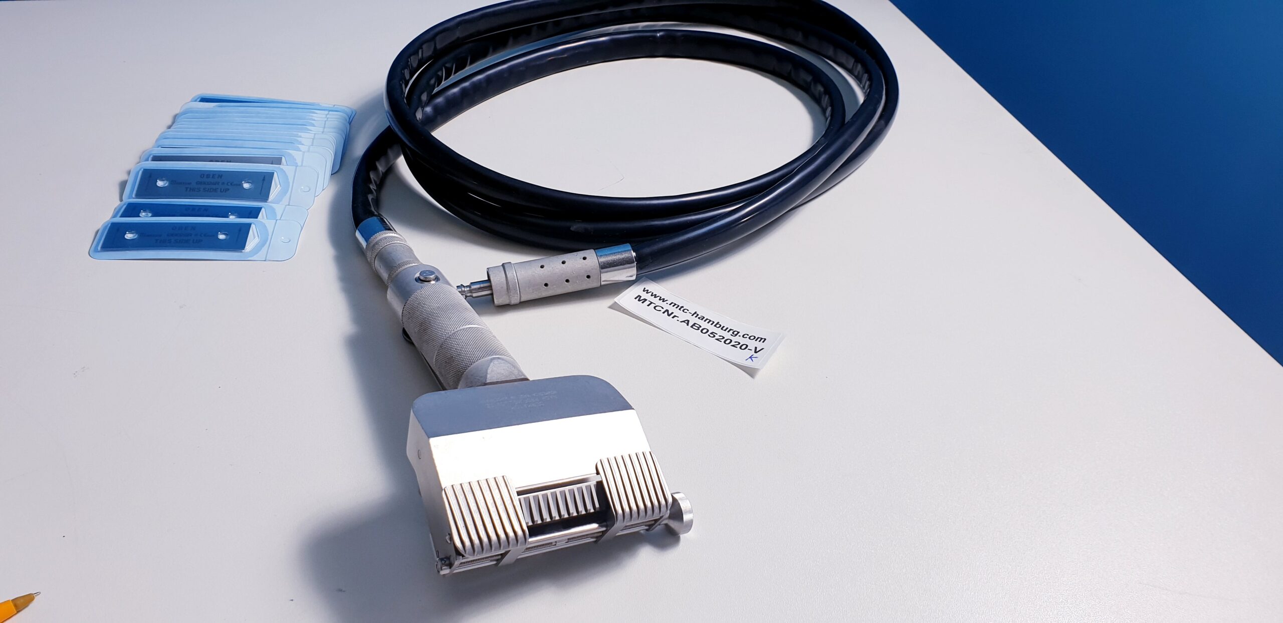 Dermatom nach Prof. Mollowitz mit Luftdruckschlauch und GB026R - – Bild 4