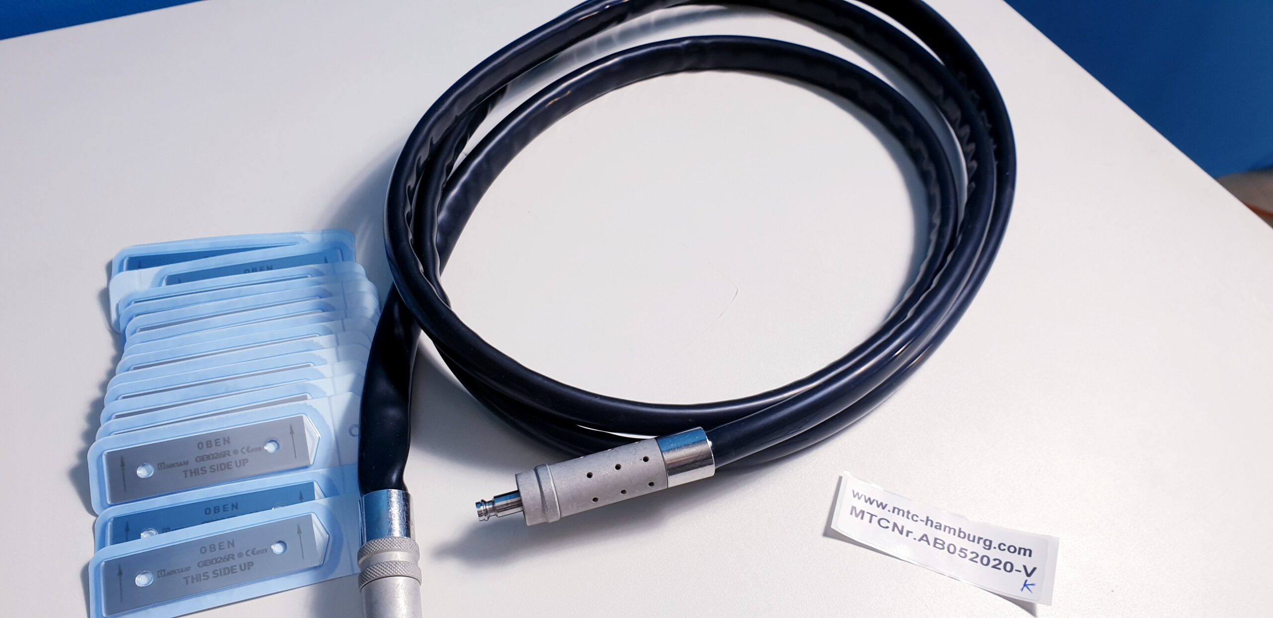 Dermatom nach Prof. Mollowitz mit Luftdruckschlauch und GB026R - – Bild 14