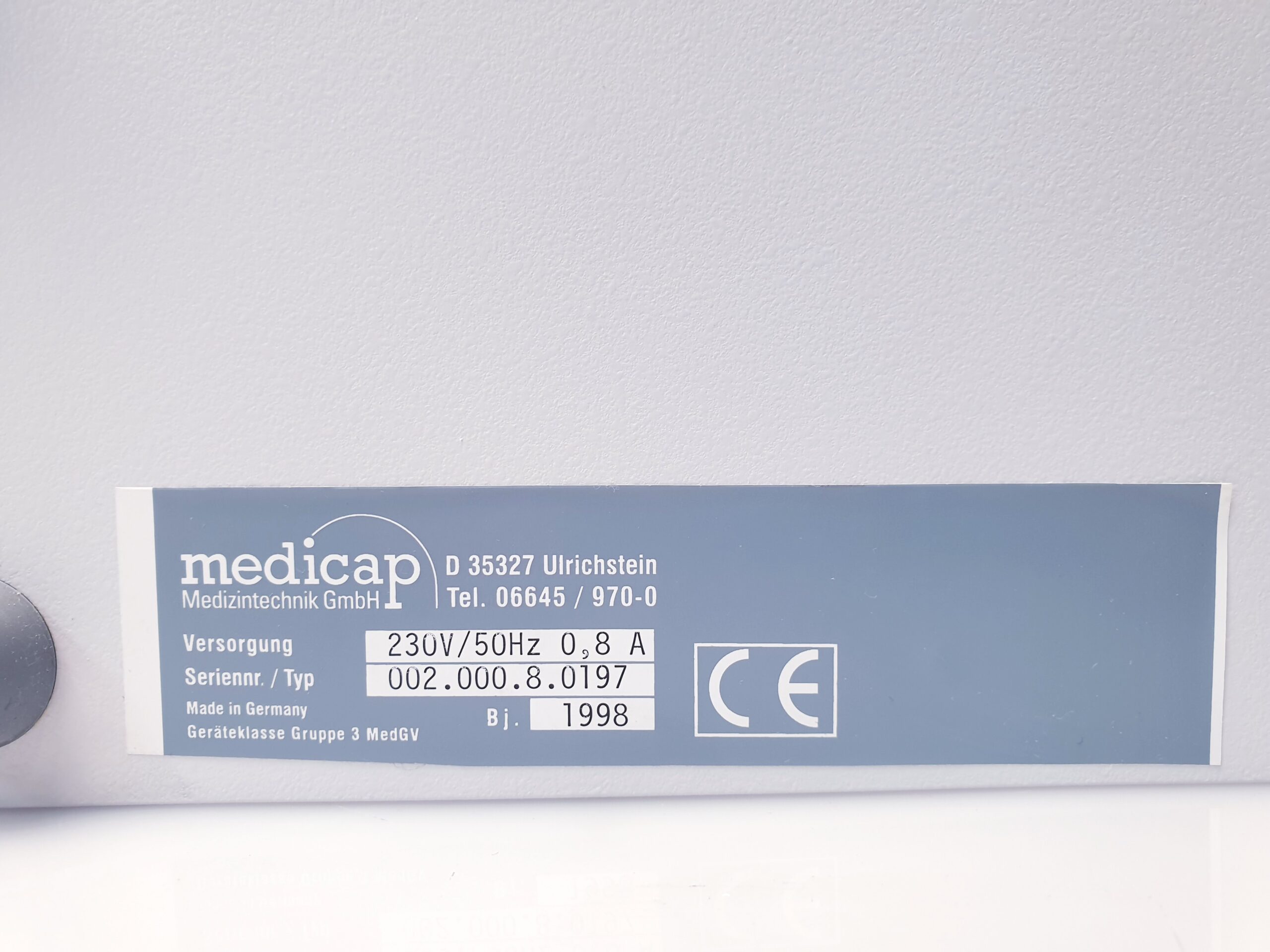 IPPB Gerät Medicap Aerolife 2 Überdruckinhalationsgerät – Bild 7