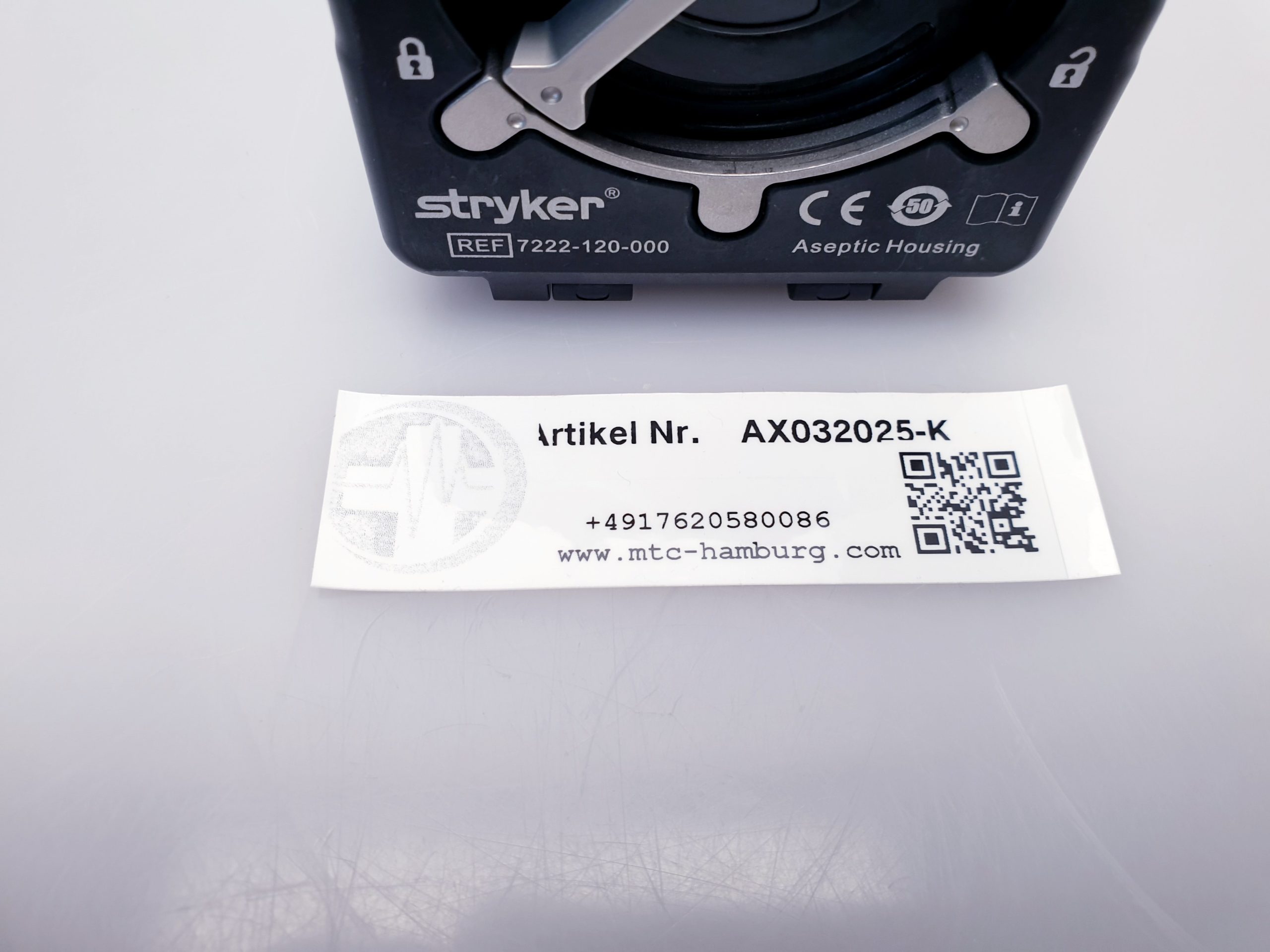 Stryker 7222-120 System 7 Aseptic Battery Housing – Bild 3