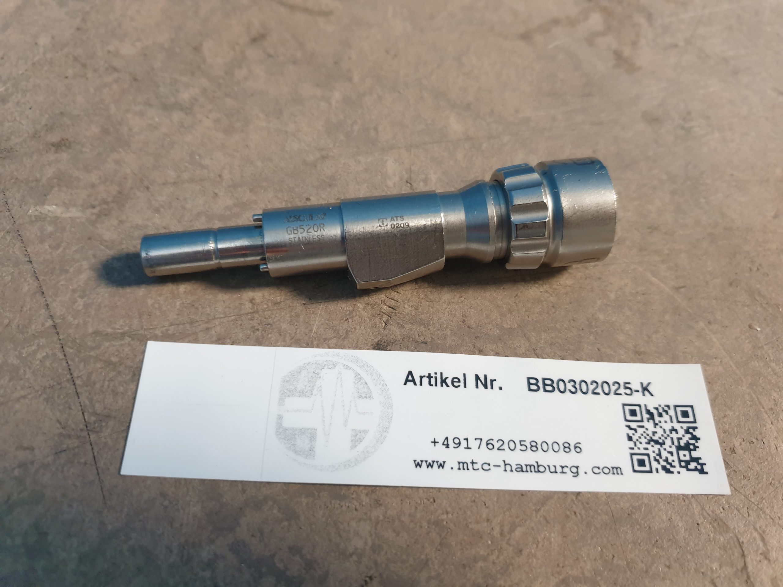 Aesculap GB520R GB 520R Handstück – Bild 3