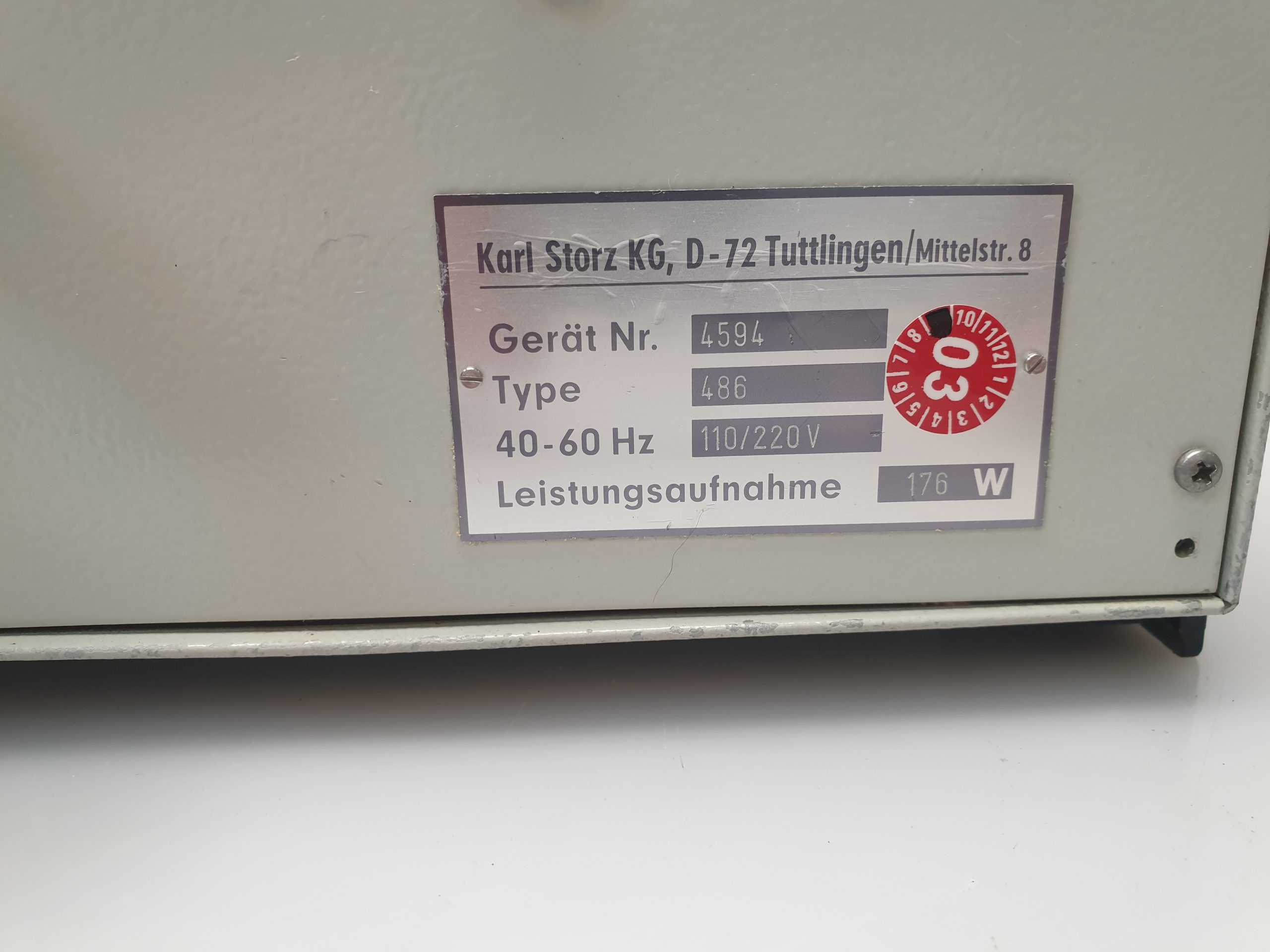 STORZ 486 Kaltlicht-Fontäne Lichtquelle – Bild 8