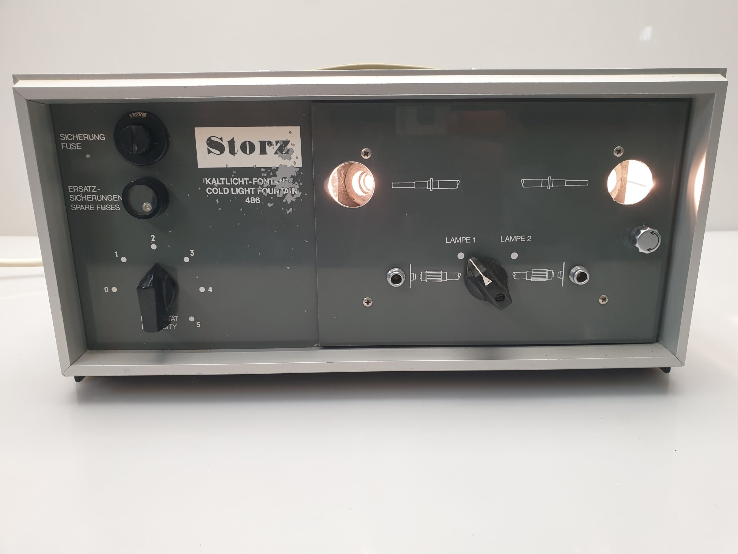STORZ 486 Kaltlicht-Fontäne Lichtquelle – Bild 9