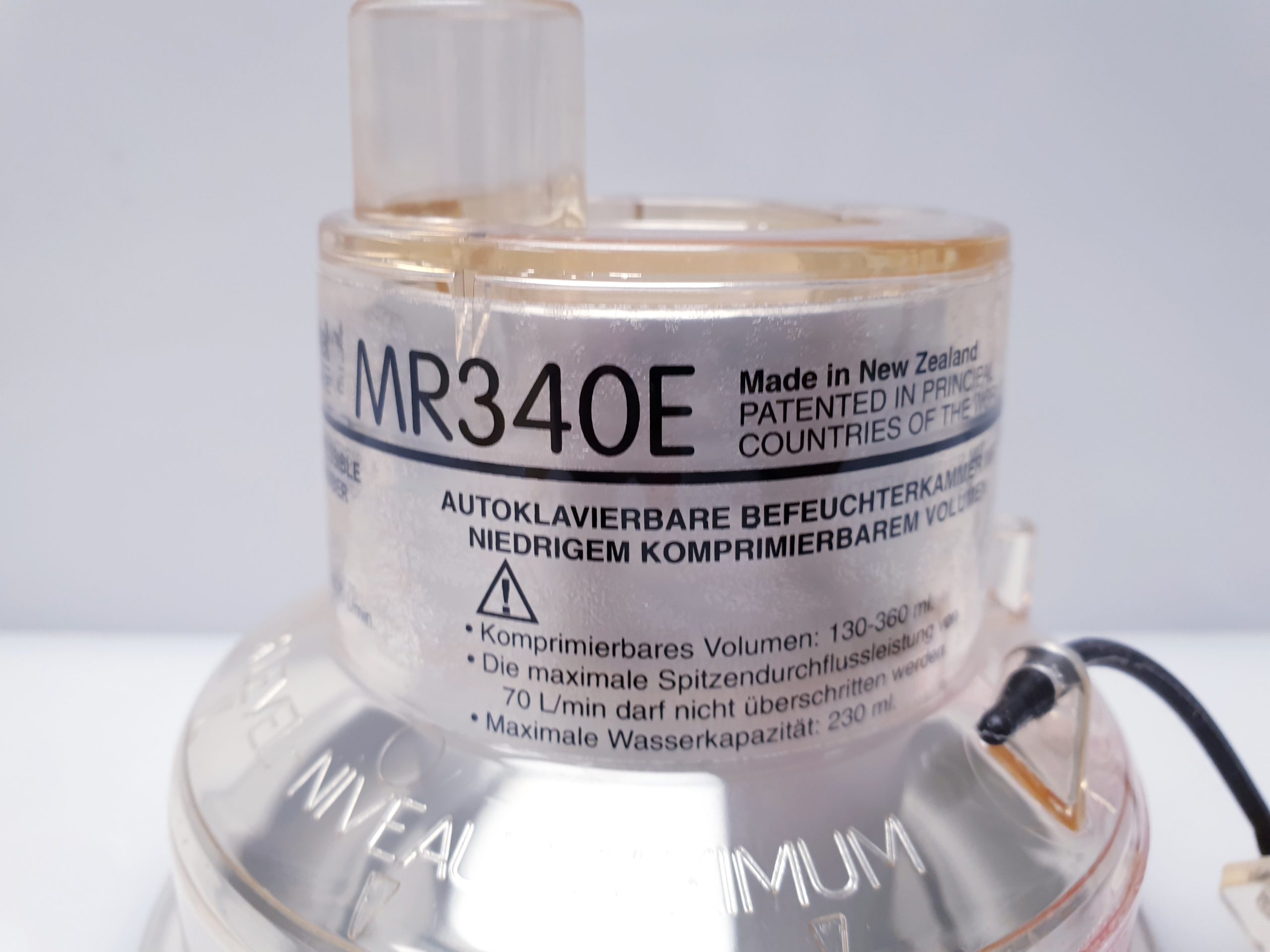 Fisher & Paykel MR340E Befeuchterkammer mit Schläuchesatz – Bild 7
