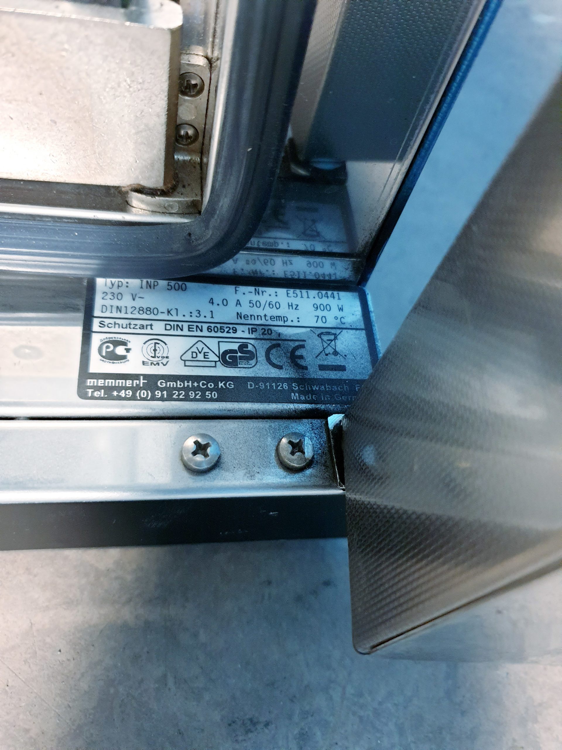 Memmert typ INP 500 INP500 - Inkubator – Bild 11