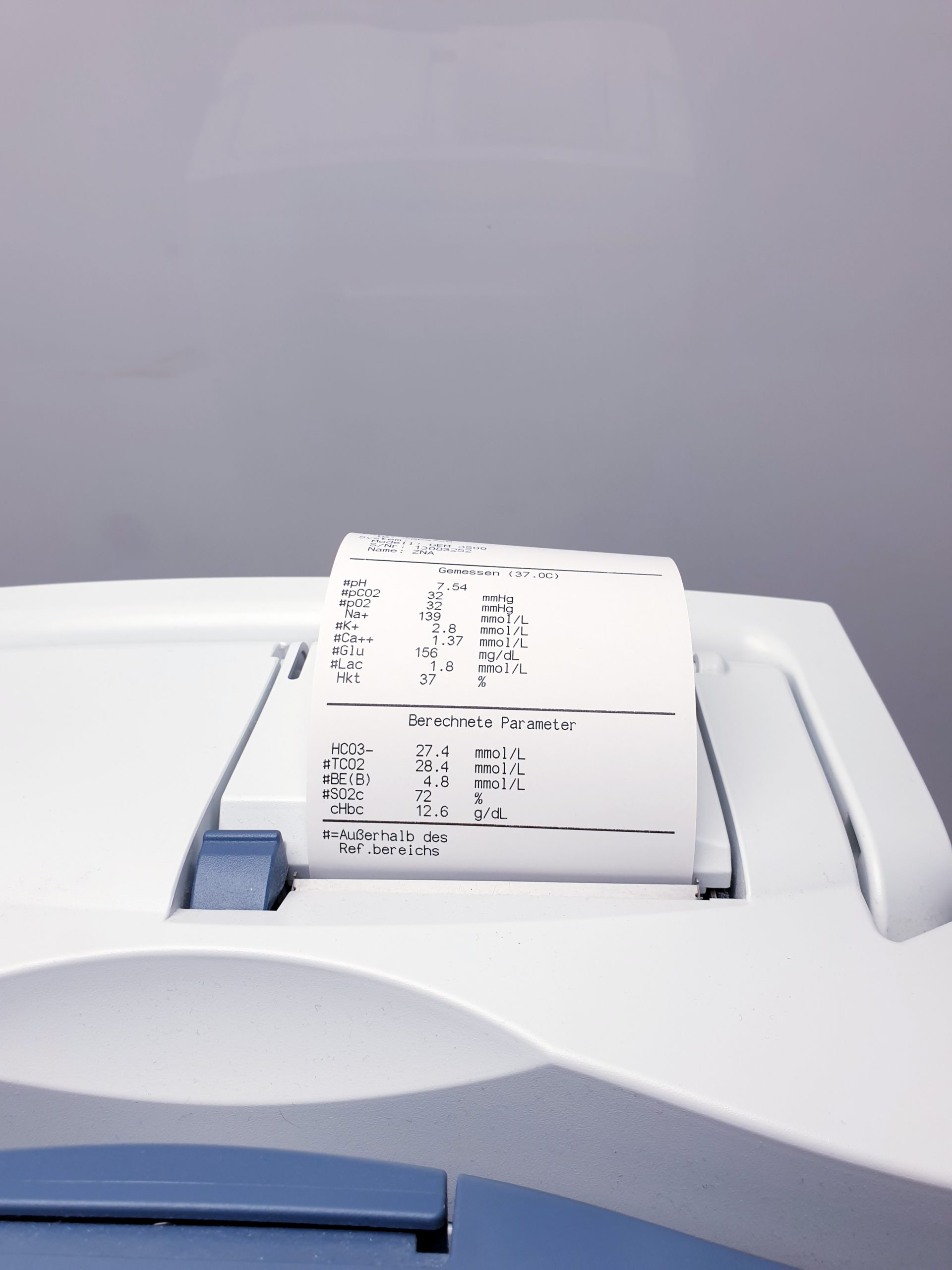 GEM Premier 3500 POC Blood Gas Analyzer – Bild 8