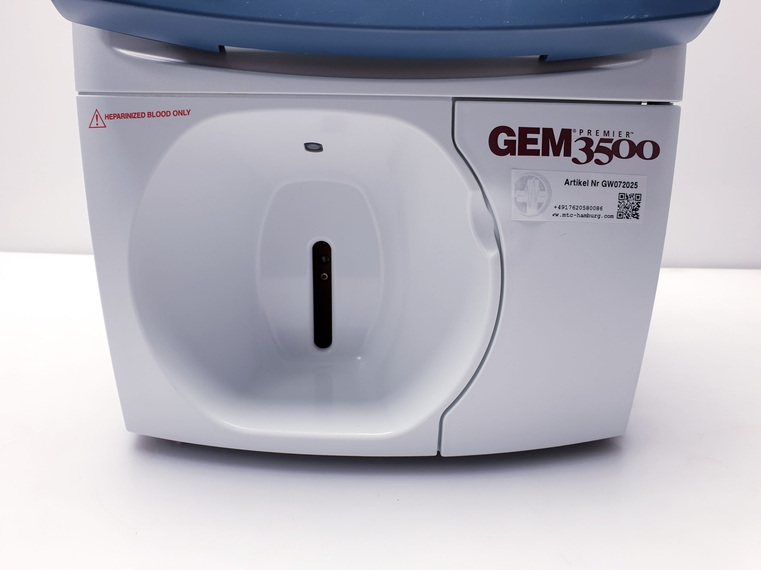 GEM Premier 3500 POC Blood Gas Analyzer – Bild 11