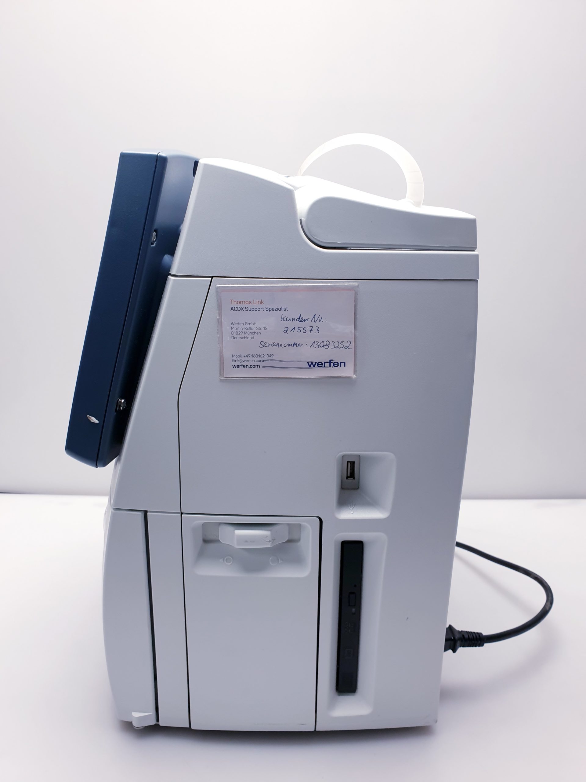 GEM Premier 3500 POC Blood Gas Analyzer – Bild 16