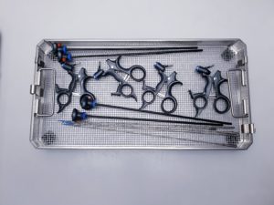 4 x Olympus A60115A Pinzetten Set