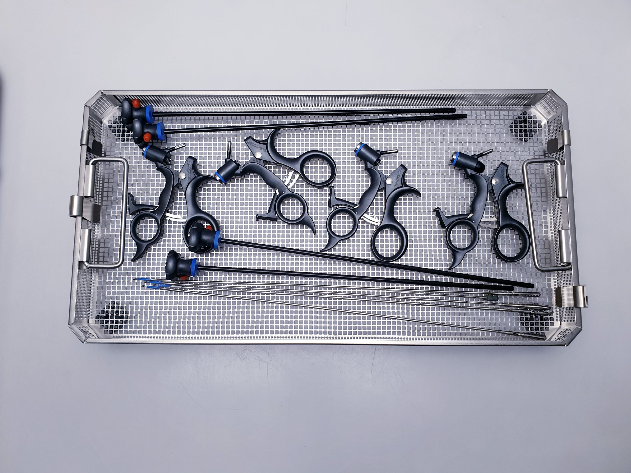 4 x Olympus A60115A Pinzetten Set