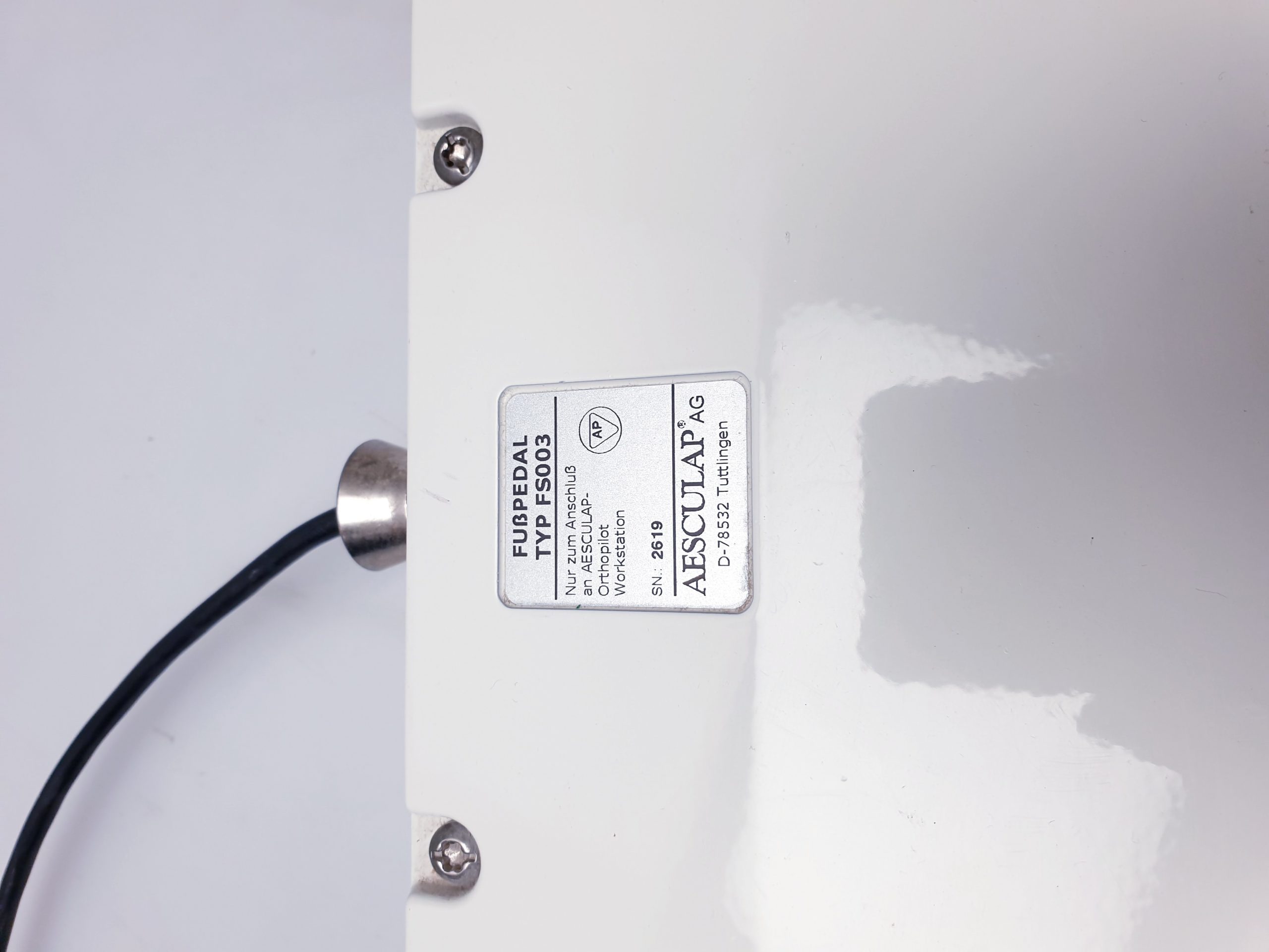 Aesculap Fußschalter Fußpedal FS003 für Orthopilot Workstation – Bild 7