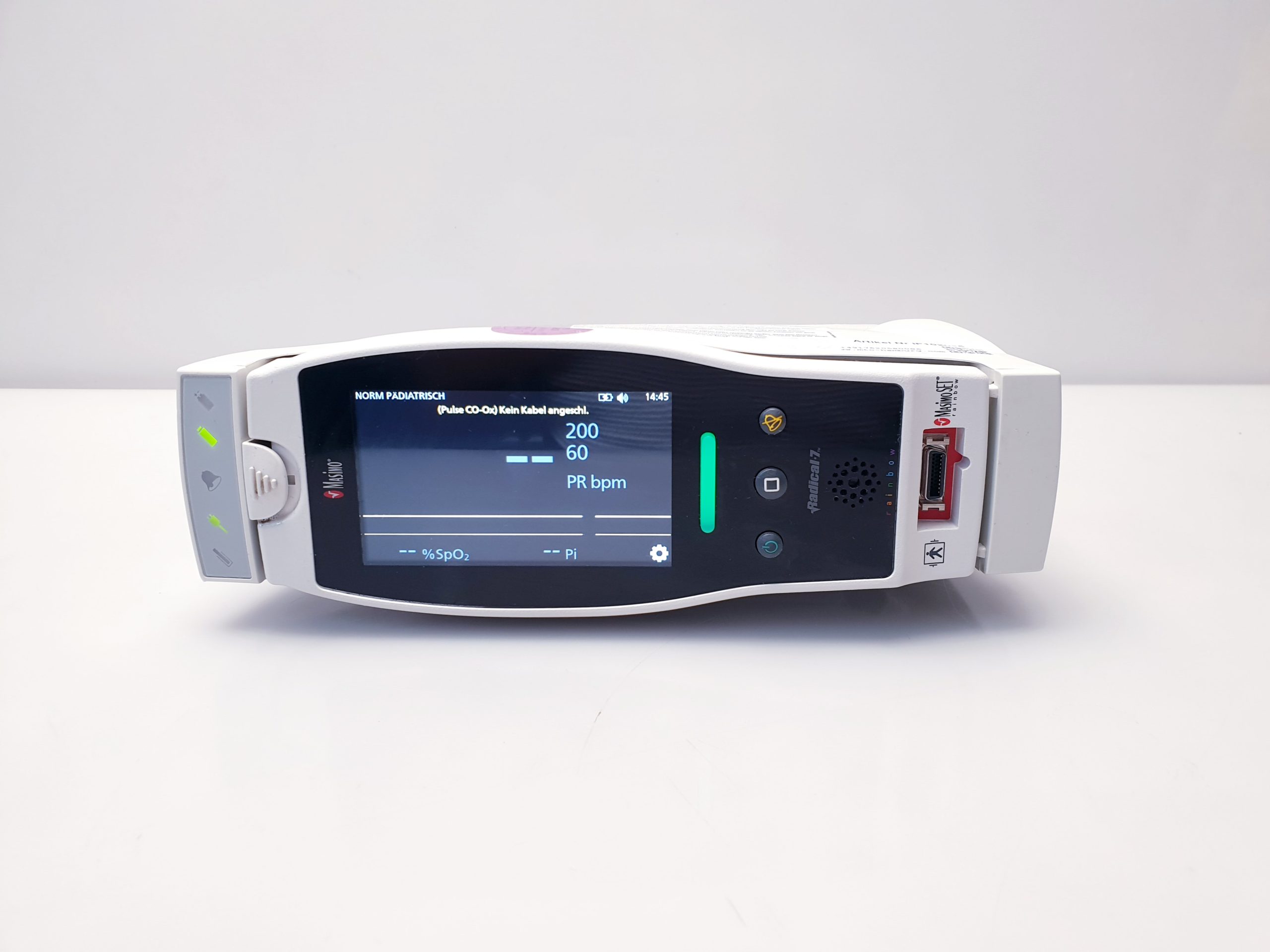 Masimo Radical 7 Masimo Set Radical 7 Bedienteil Signalextraktion Puls CO-Oximeter Patientenmonitor – Bild 4