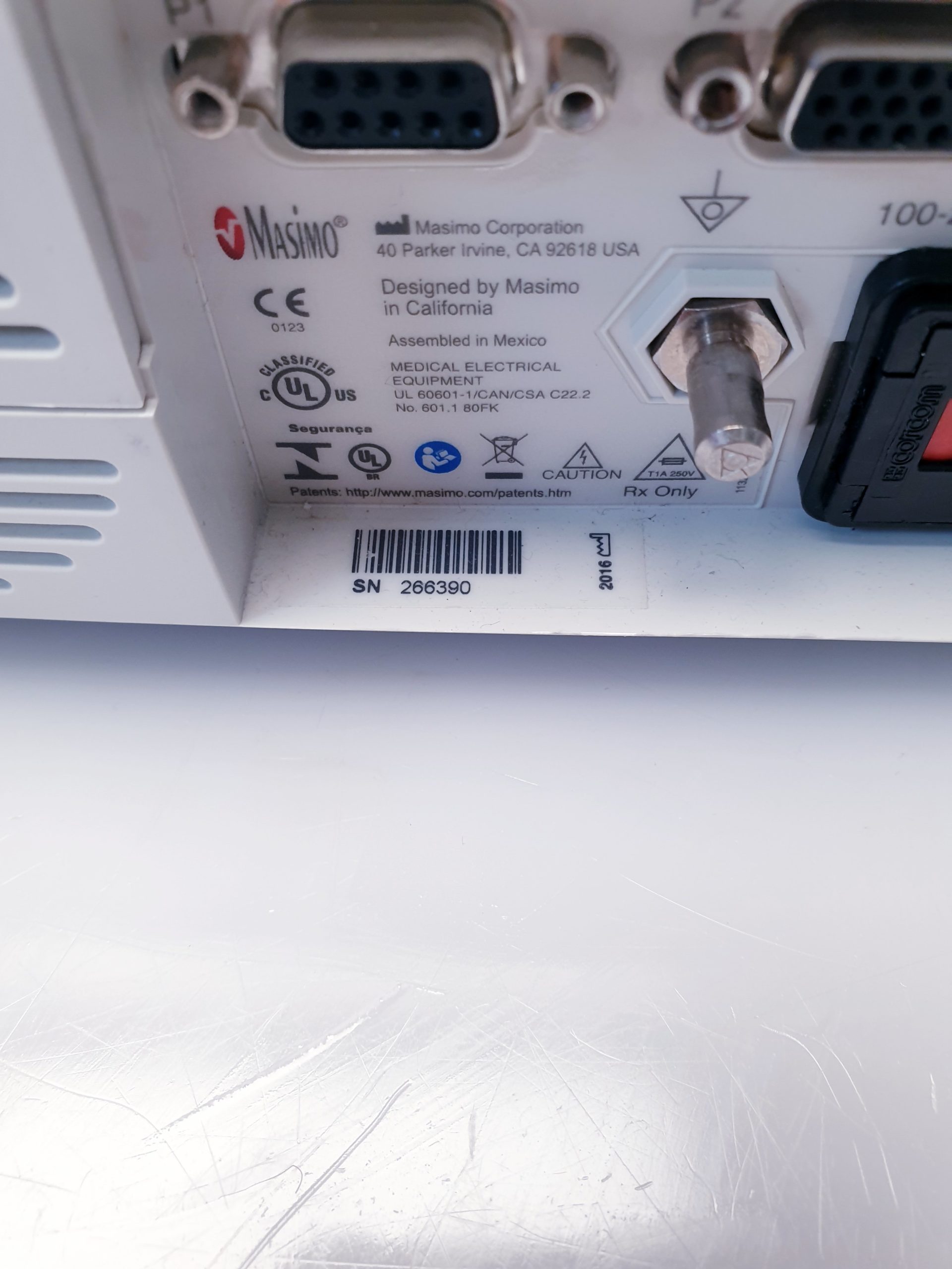 Masimo Radical 7 Masimo Set Radical 7 Bedienteil Signalextraktion Puls CO-Oximeter Patientenmonitor – Bild 11