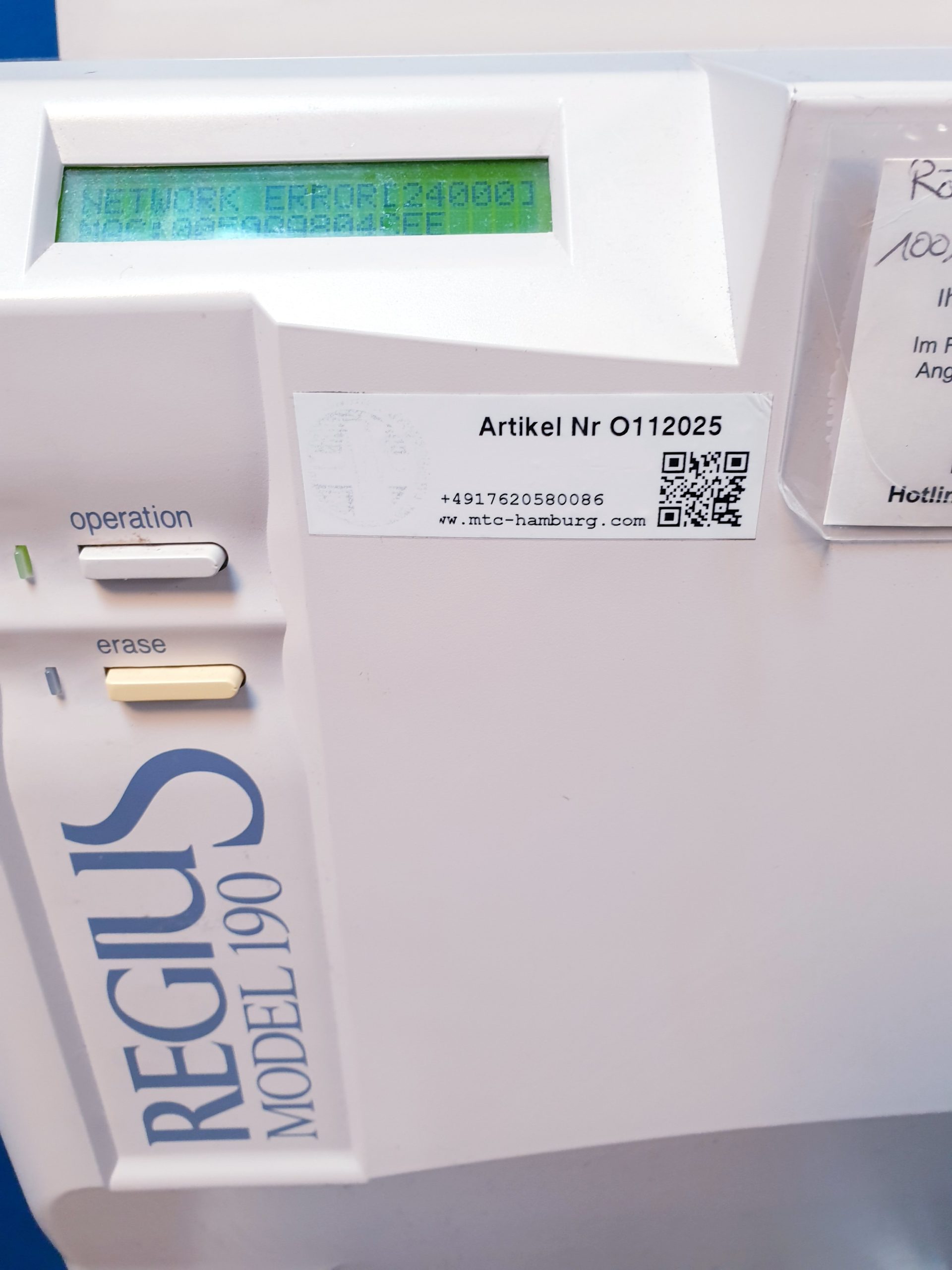 REGIUS MODEL 190 DD-941 digitales Röntgensystem – Bild 2