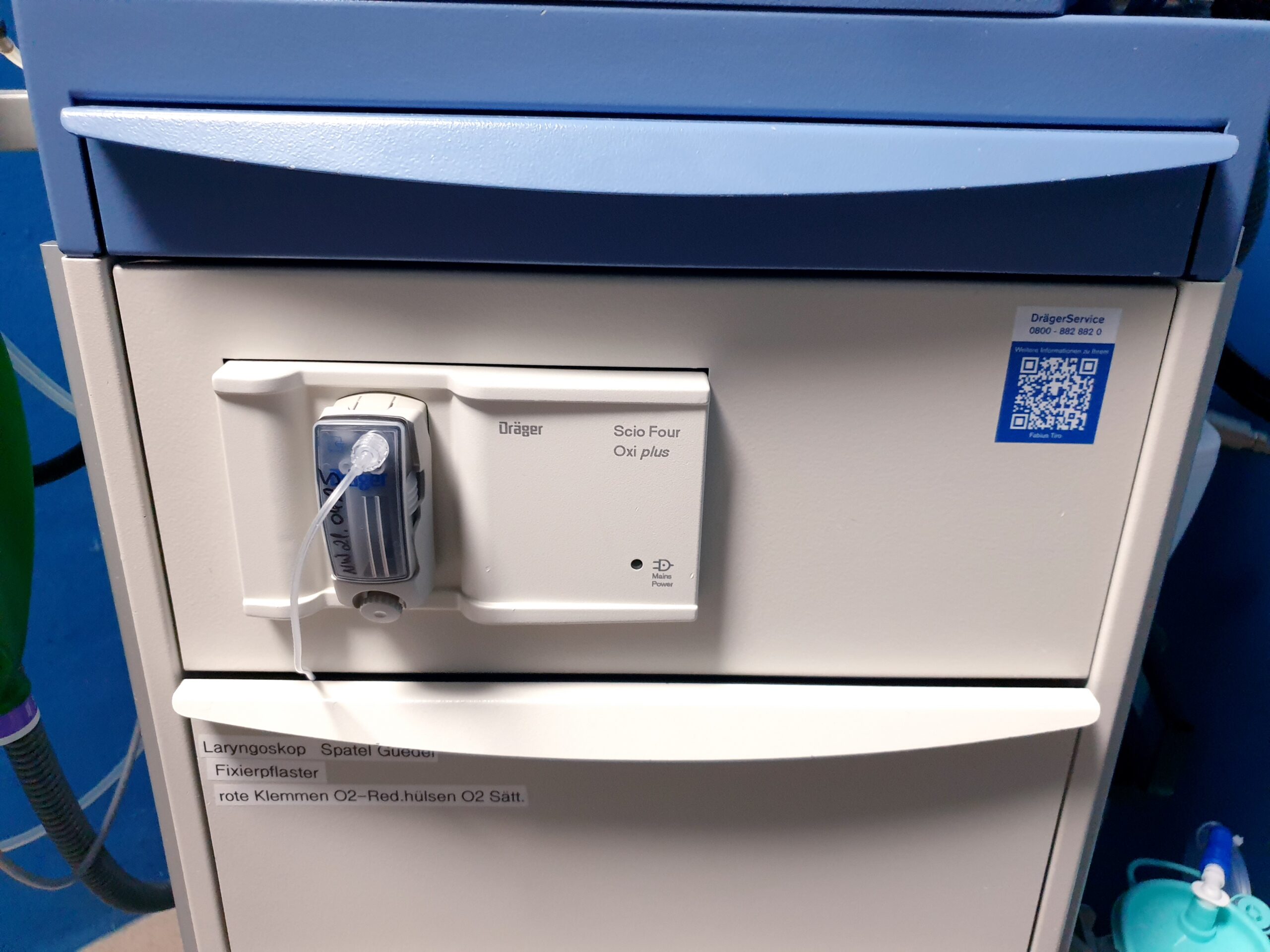Dräger Fabius Tiro Narkosegerät + Scio Four Oxi Plus – Bild 11