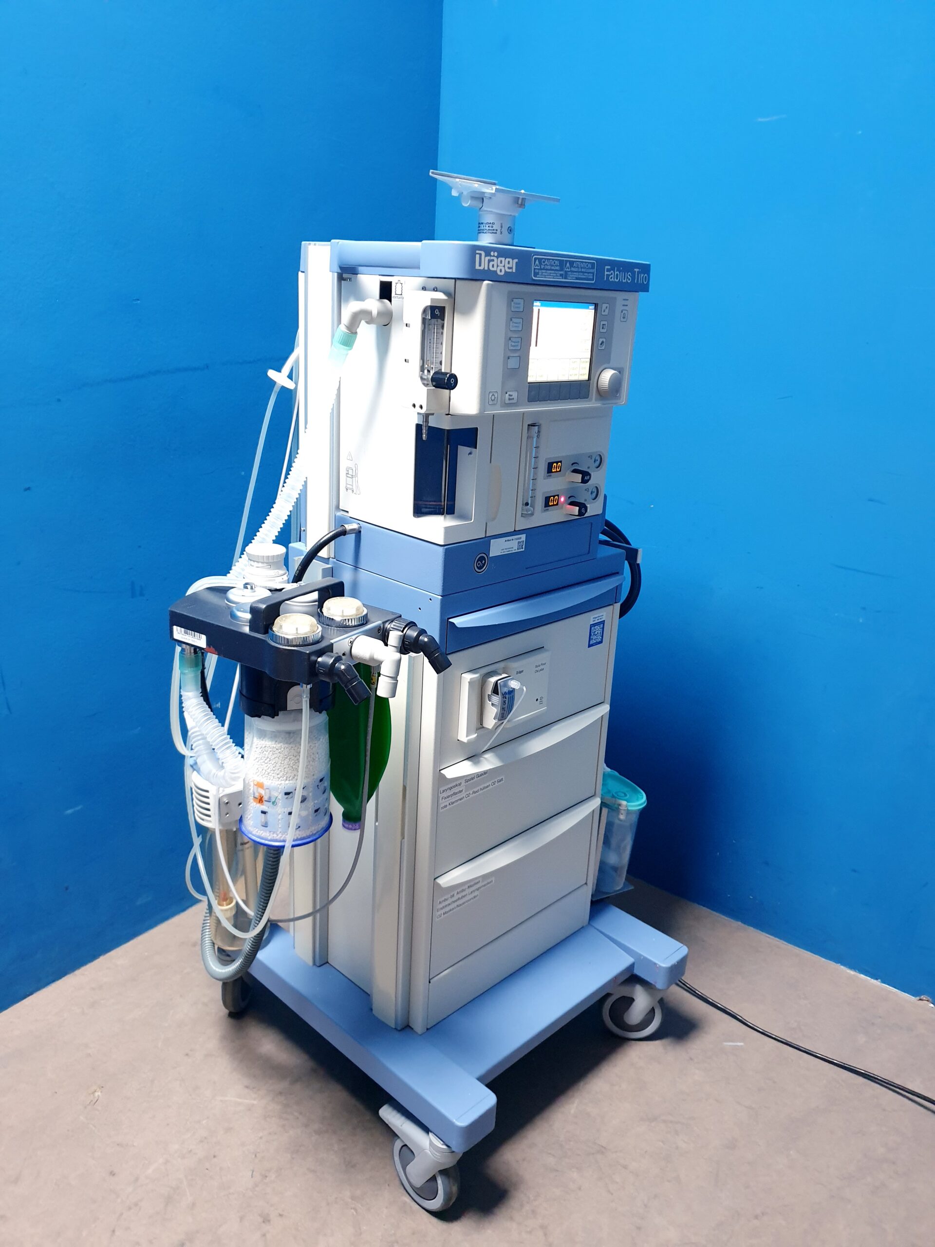 Dräger Fabius Tiro Narkosegerät + Scio Four Oxi Plus – Bild 12