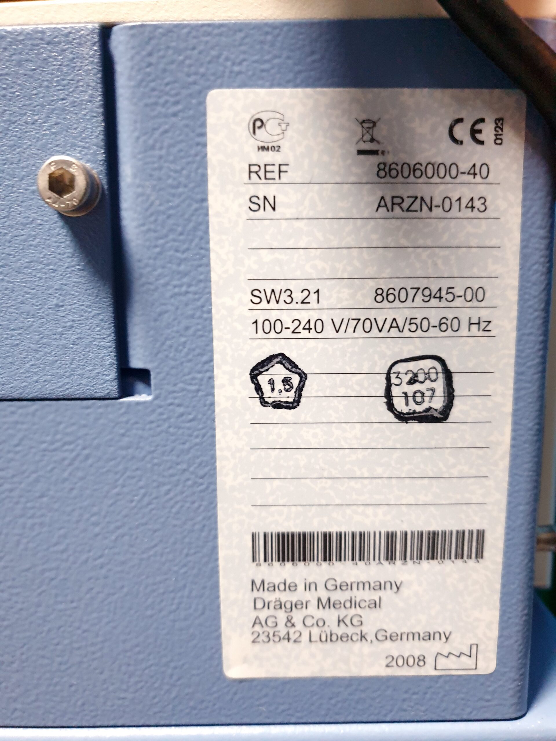 Dräger Fabius Tiro Narkosegerät + Scio Four Oxi Plus – Bild 21