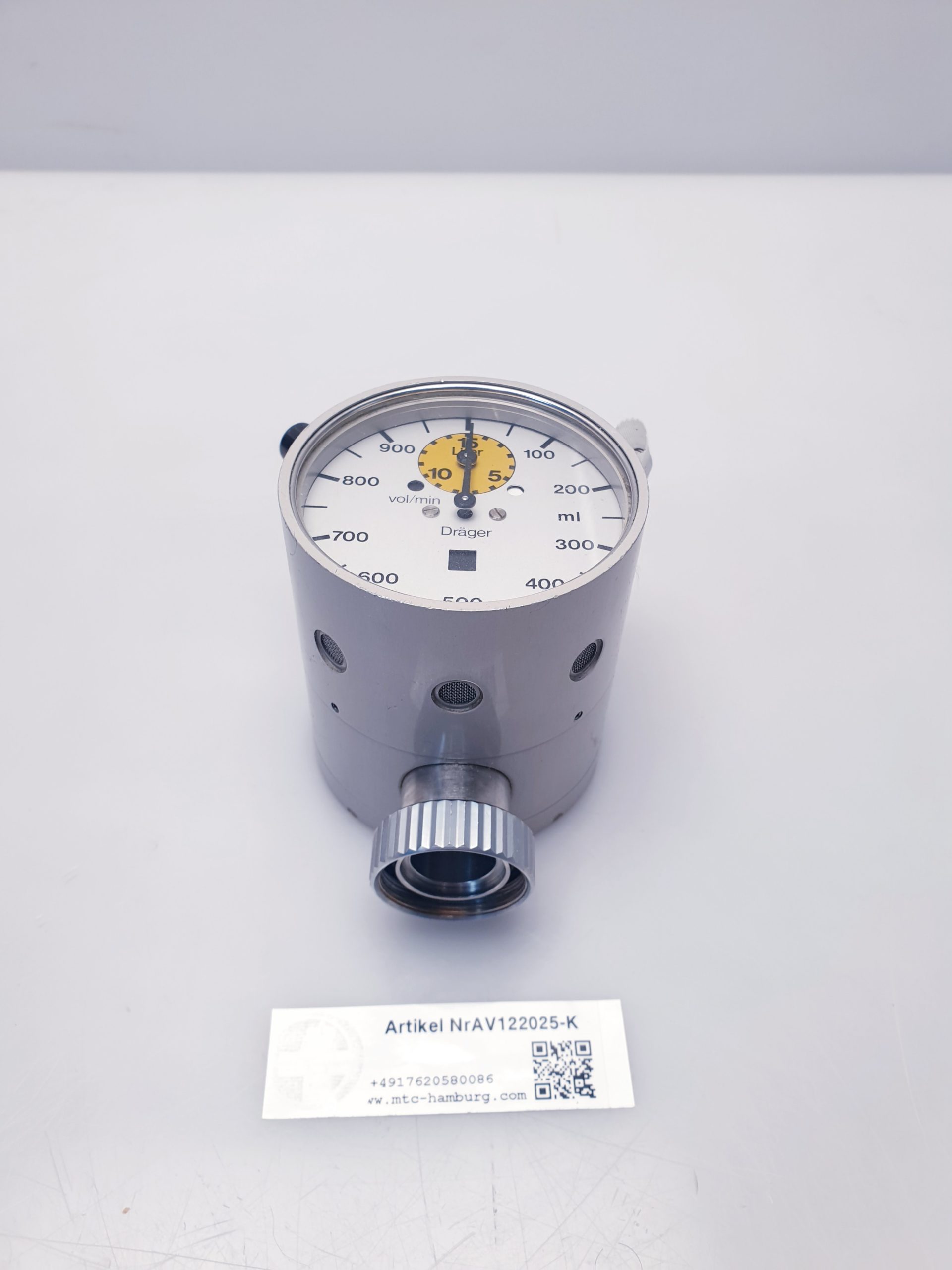 Dräger Drager Volumeter 3000 - defekt – Bild 2