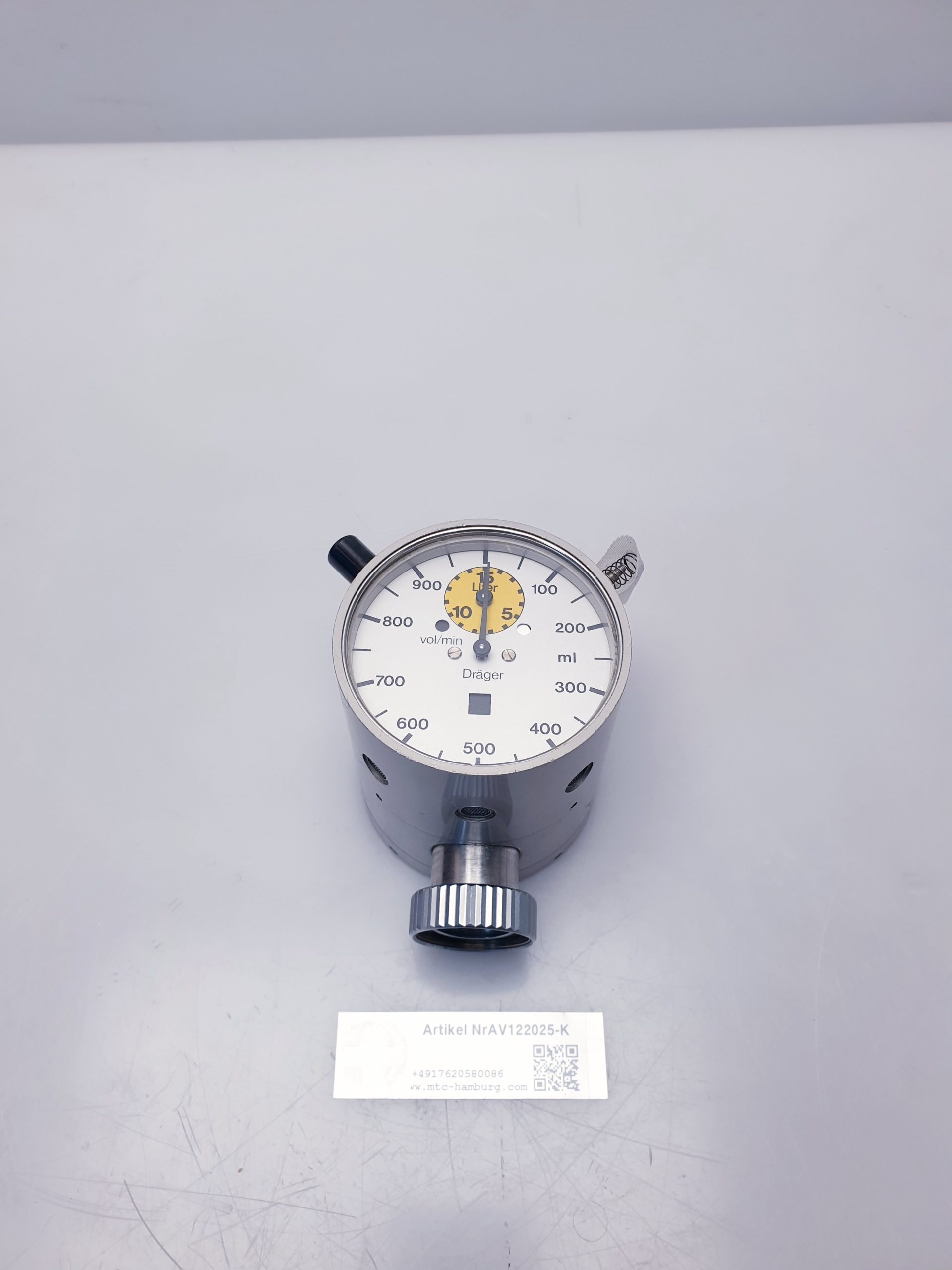 Dräger Drager Volumeter 3000 - defekt