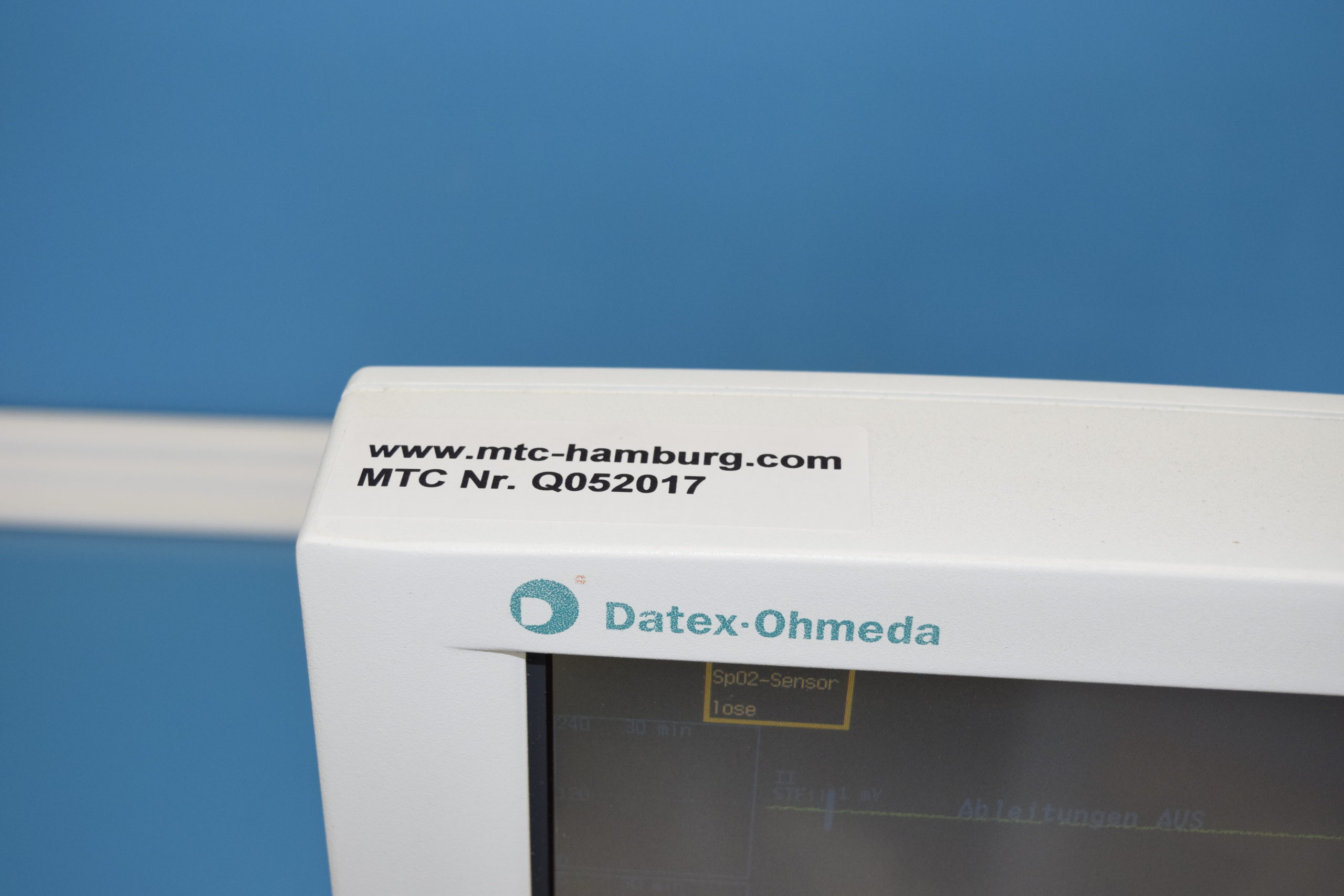 Datex-Ohmeda Cardiocap 5 CARDIOCAP5 Überwachungsmonitor mit Zubehör - defekt – Bild 2