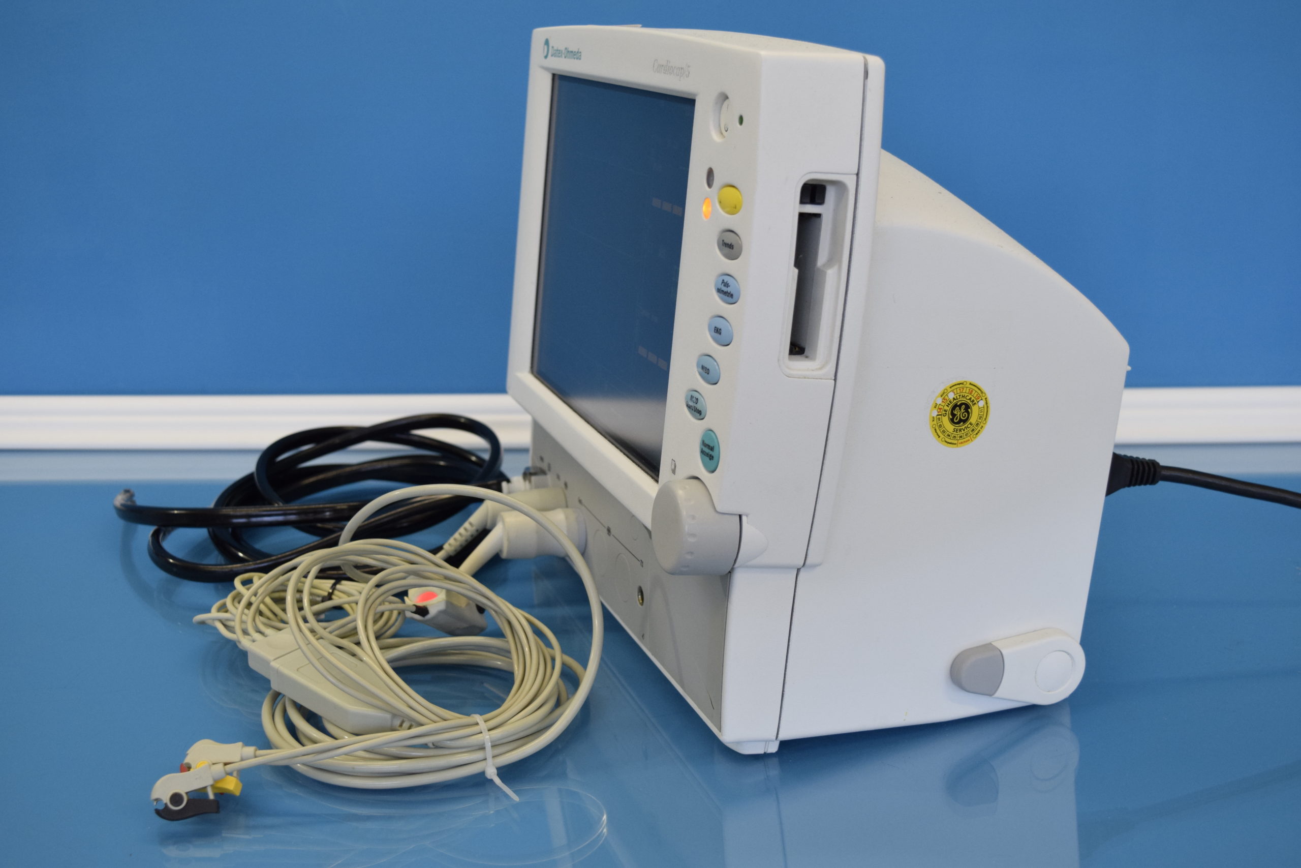 Datex-Ohmeda Cardiocap 5 CARDIOCAP5 Überwachungsmonitor mit Zubehör - defekt – Bild 13