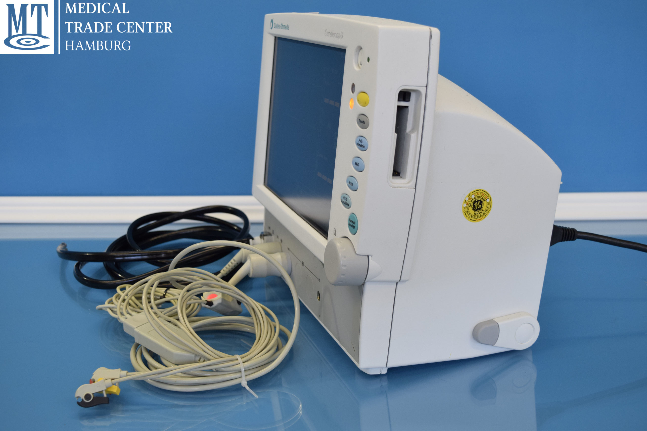 Datex-Ohmeda Cardiocap 5 CARDIOCAP5 Überwachungsmonitor mit Zubehör - defekt – Bild 25