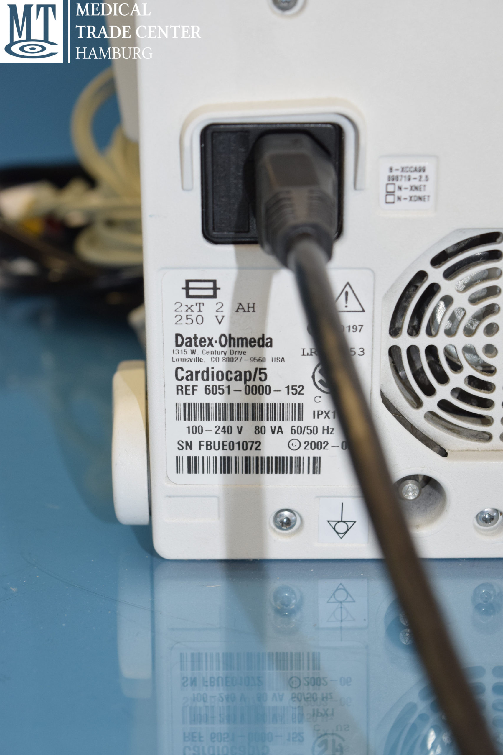 Datex-Ohmeda Cardiocap 5 CARDIOCAP5 Überwachungsmonitor mit Zubehör - defekt – Bild 27