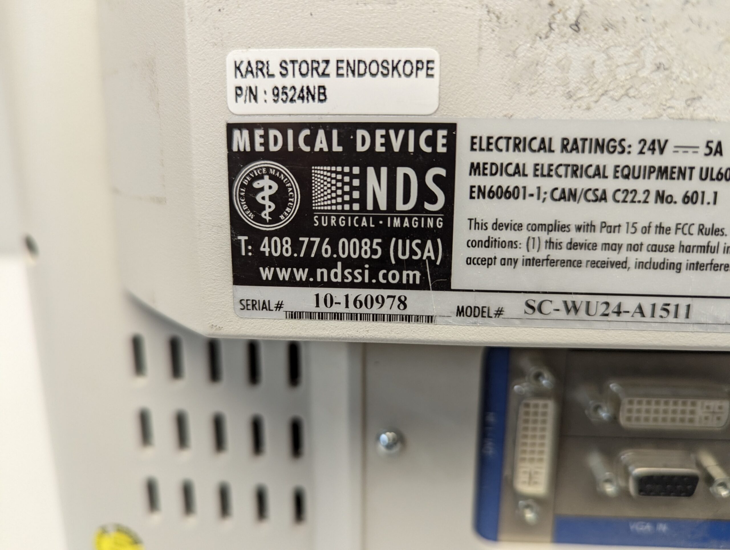 Karl Storz OP-Monitor 24 Zoll SC-WU24-A1511 – Bild 9