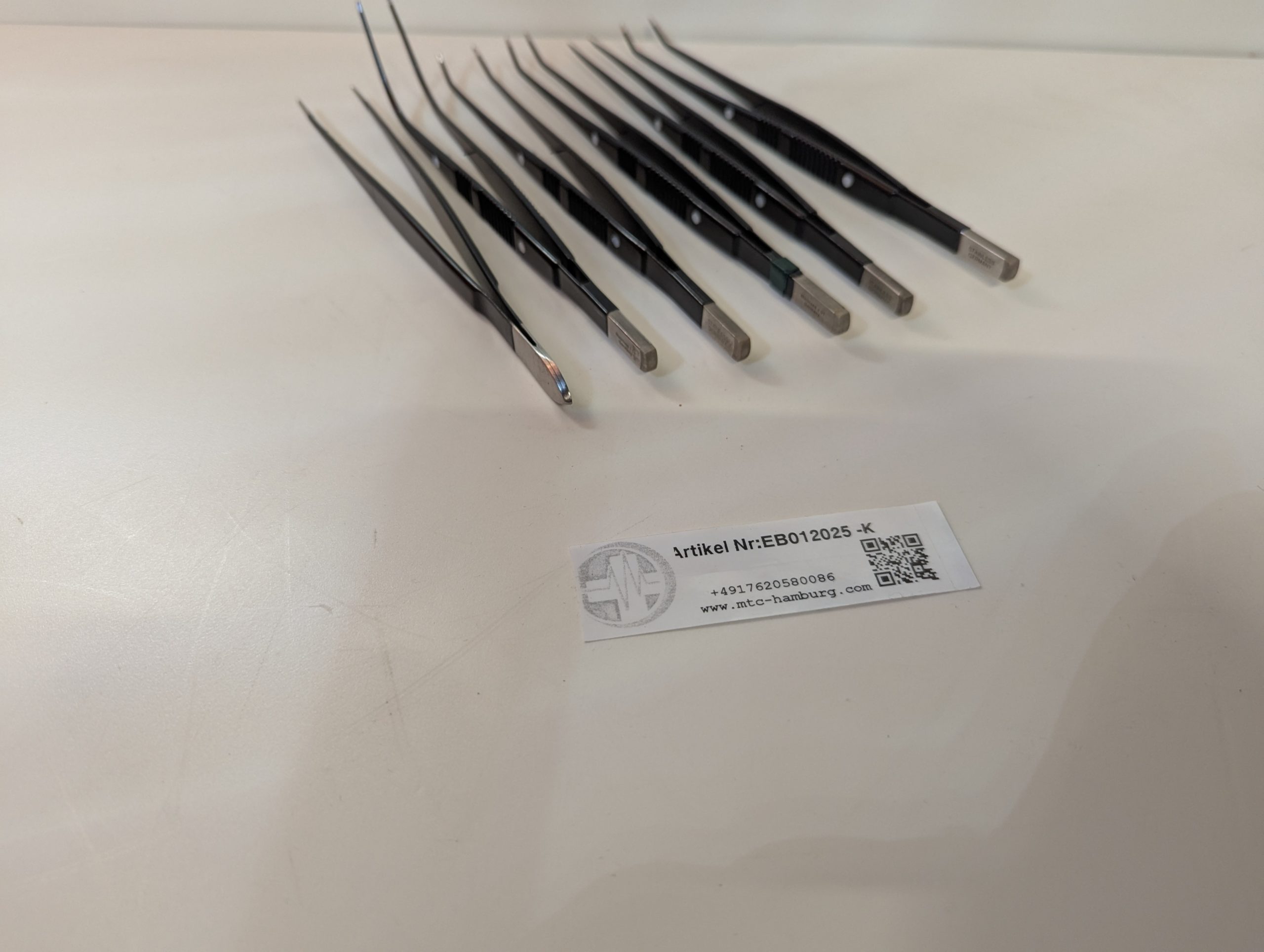 F.L.FISCHER 017 618 + 017 615 + 017 618 + 017 617 + 017 614 Pinzetten – Bild 2