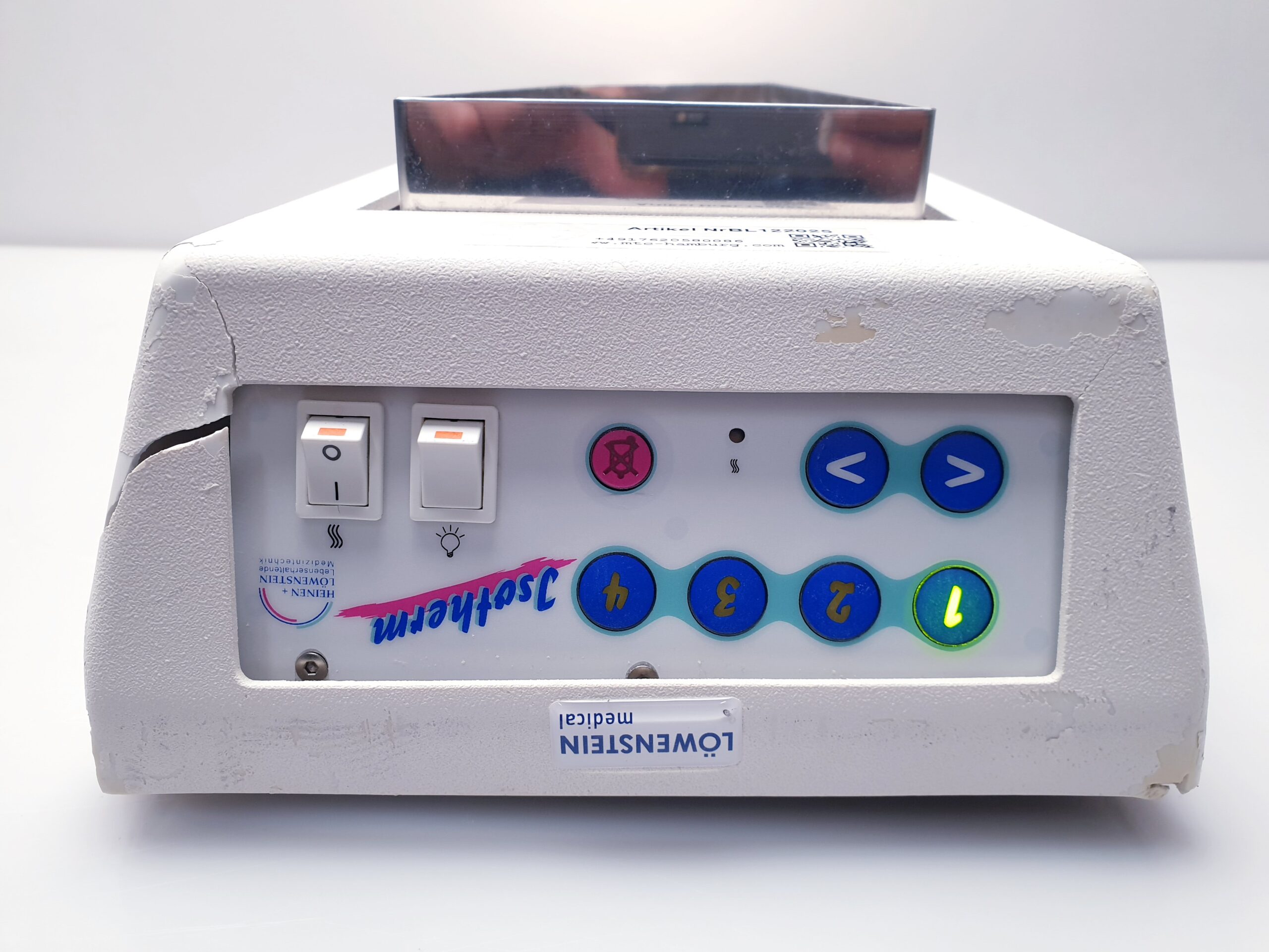 Heinen Löwenstein Isotherm C600-2 Wärmestrahler - Gehäuse beschädigt – Bild 4