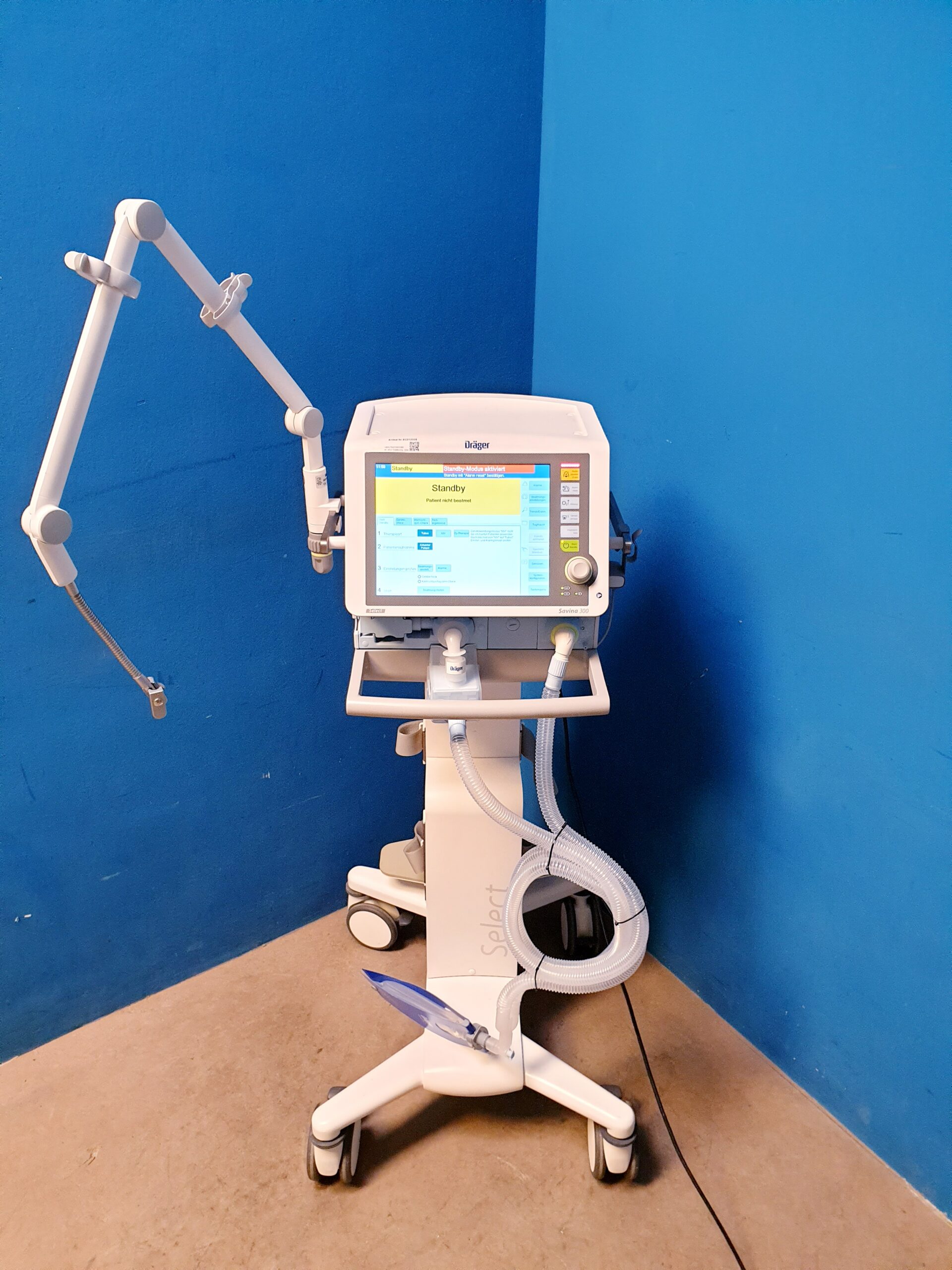 Dräger Savina 300 Intensivbeatmungsgerät – Bild 3