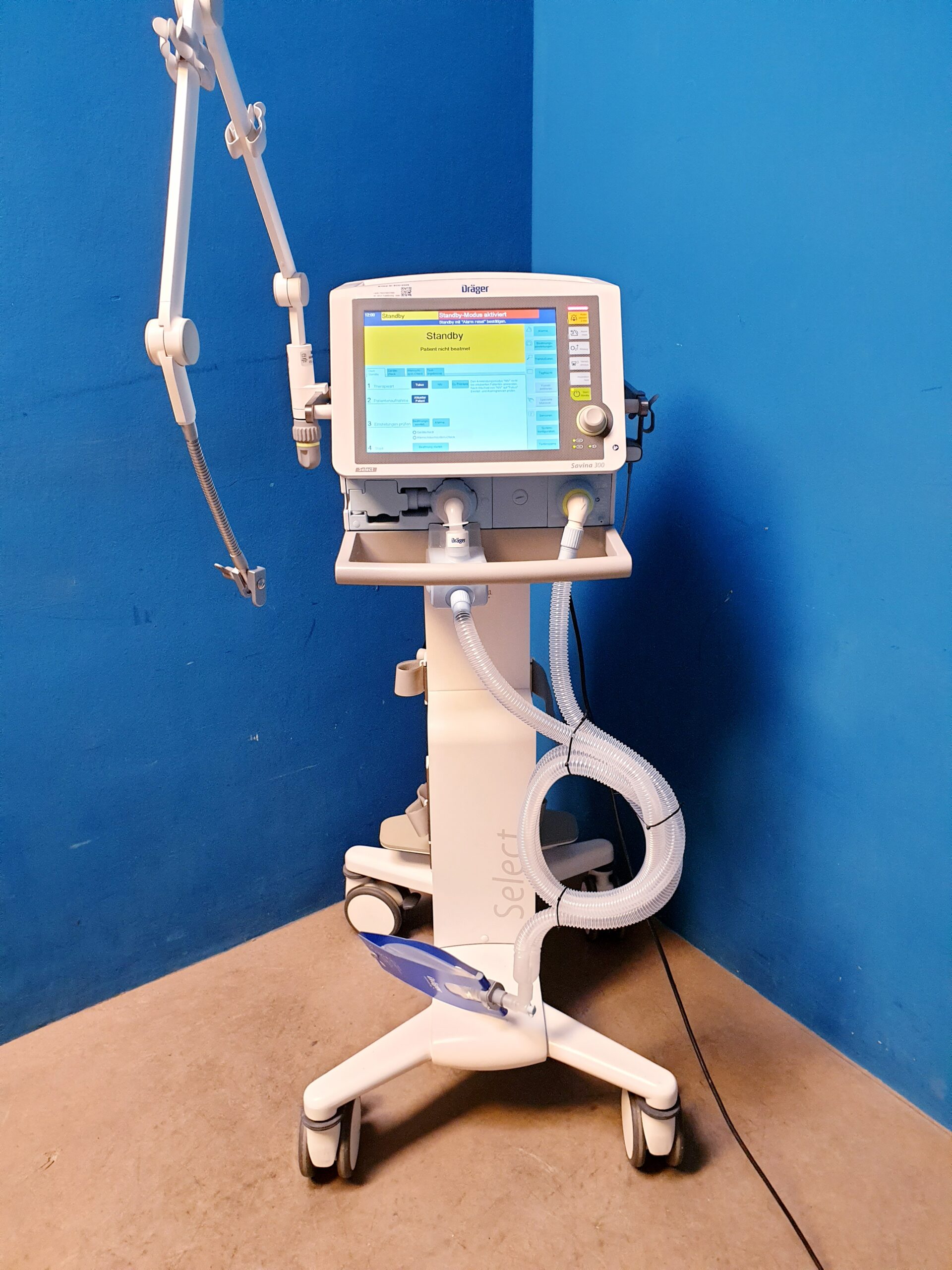 Dräger Savina 300 Intensivbeatmungsgerät – Bild 5