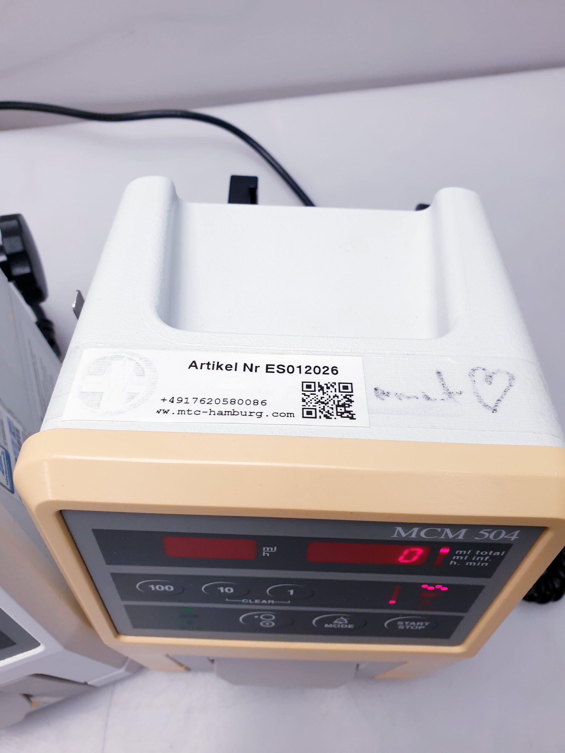 Argus MCM 504 Infusion Pumpe – Bild 4