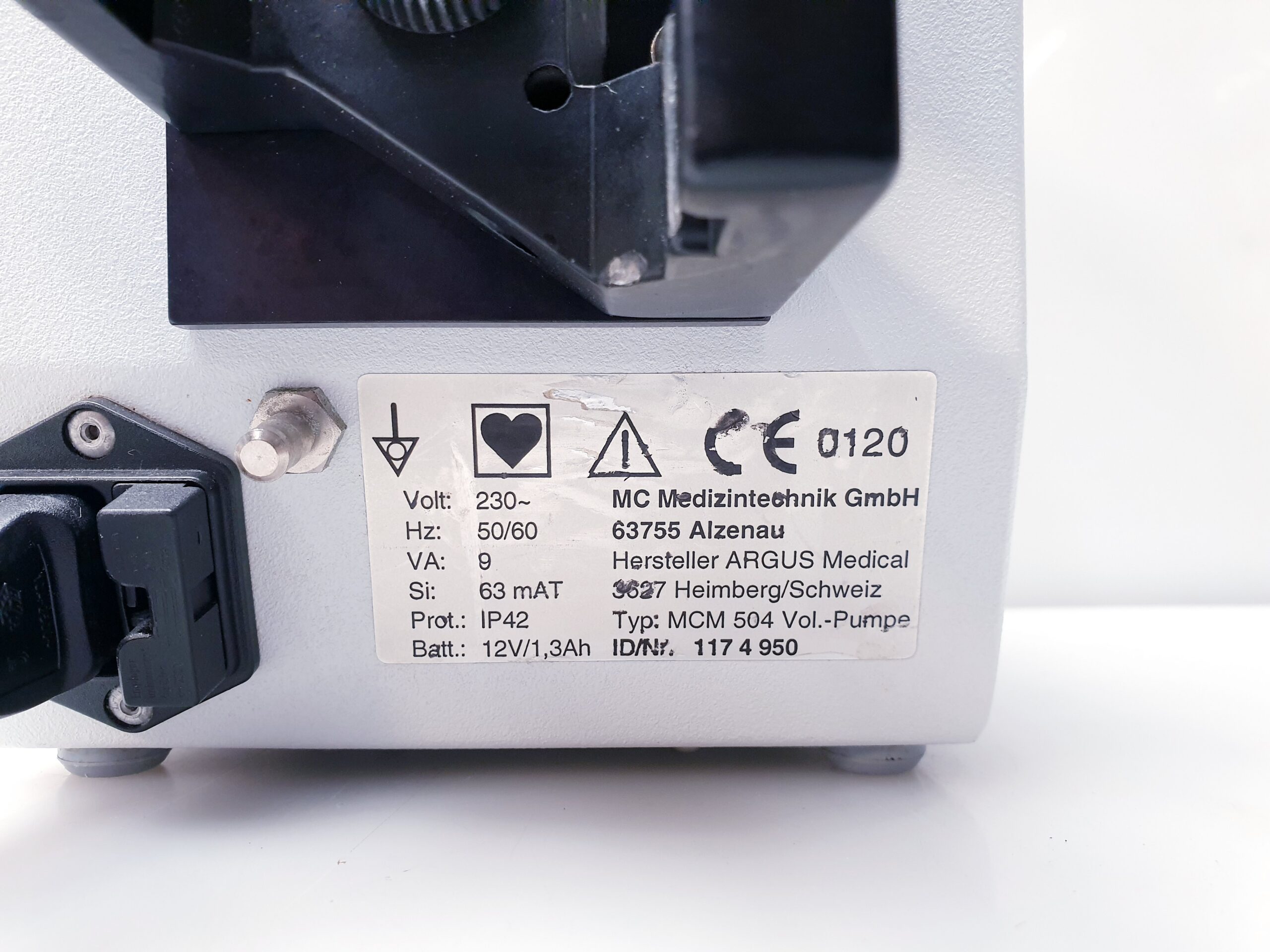 Argus MCM 504 Infusion Pumpe – Bild 12