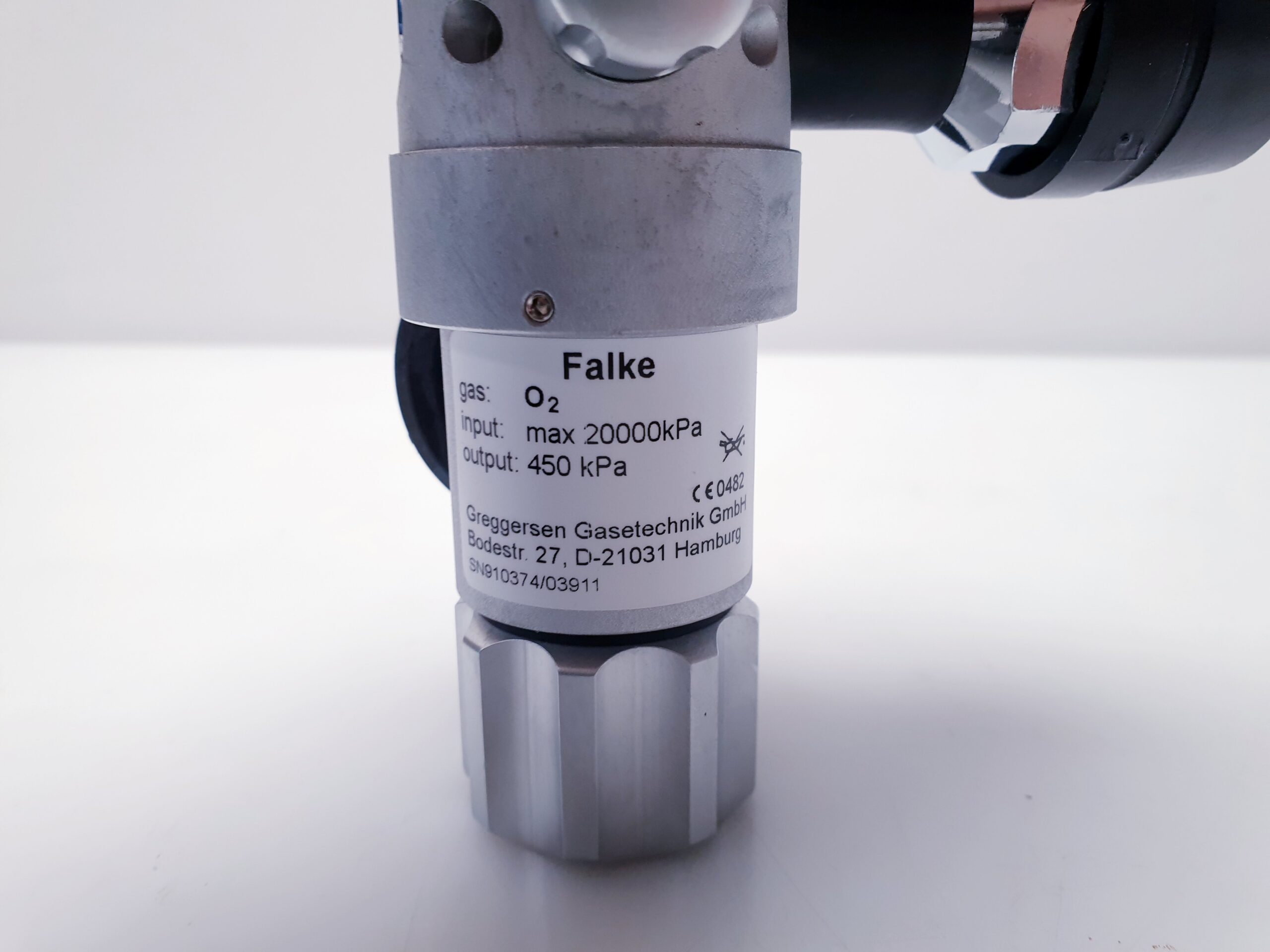 Greggersen Falke O2 – Medizinischer Kompaktdruckminderer – Bild 6