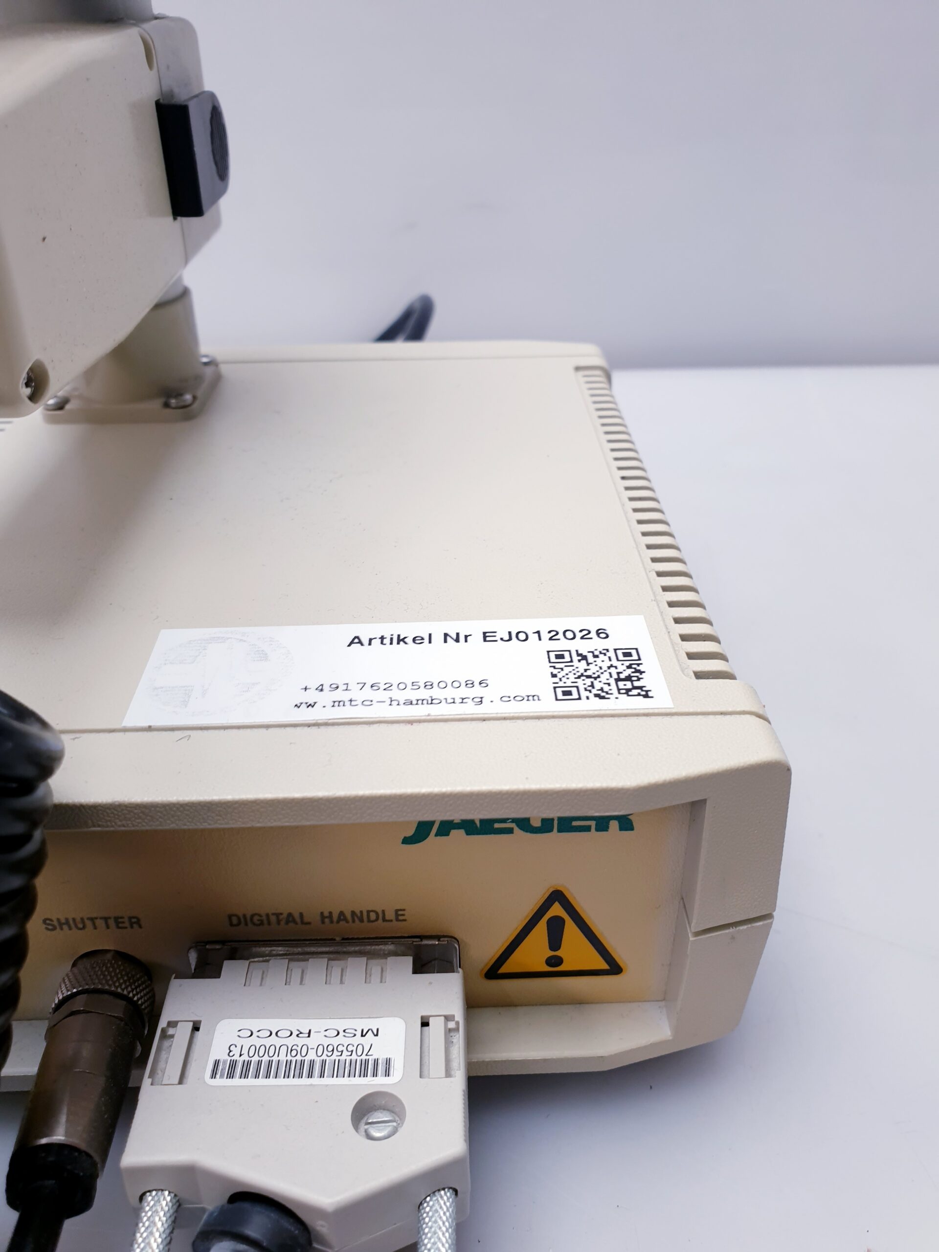 Jaeger Jäger Spirometrie Einheit - Spirometrie Modul – Bild 2