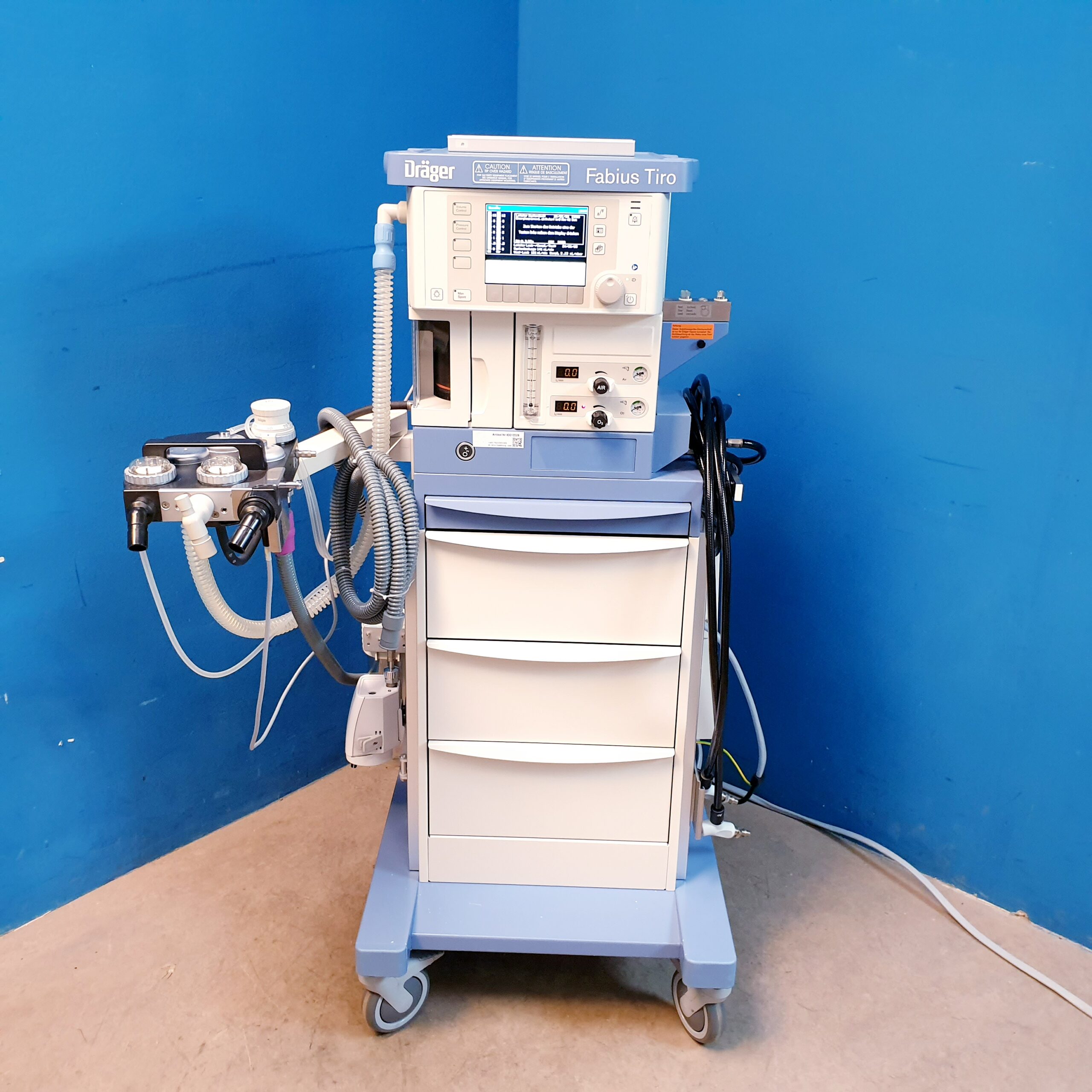 Dräger Fabius Tiro Anesthesia Narkosegerät - Anesthesie DOM 2017