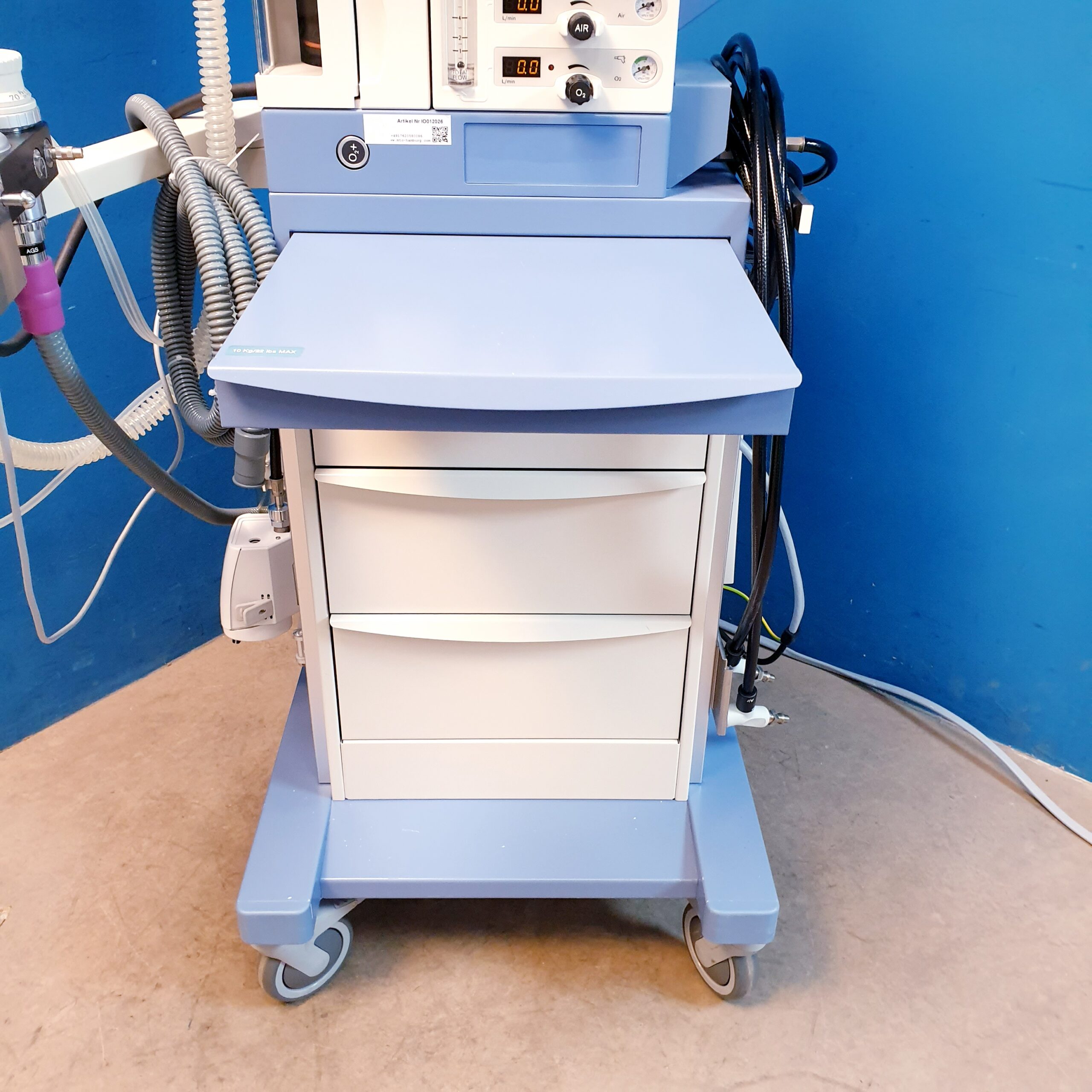 Dräger Fabius Tiro Anesthesia Narkosegerät - Anesthesie DOM 2017 – Bild 9