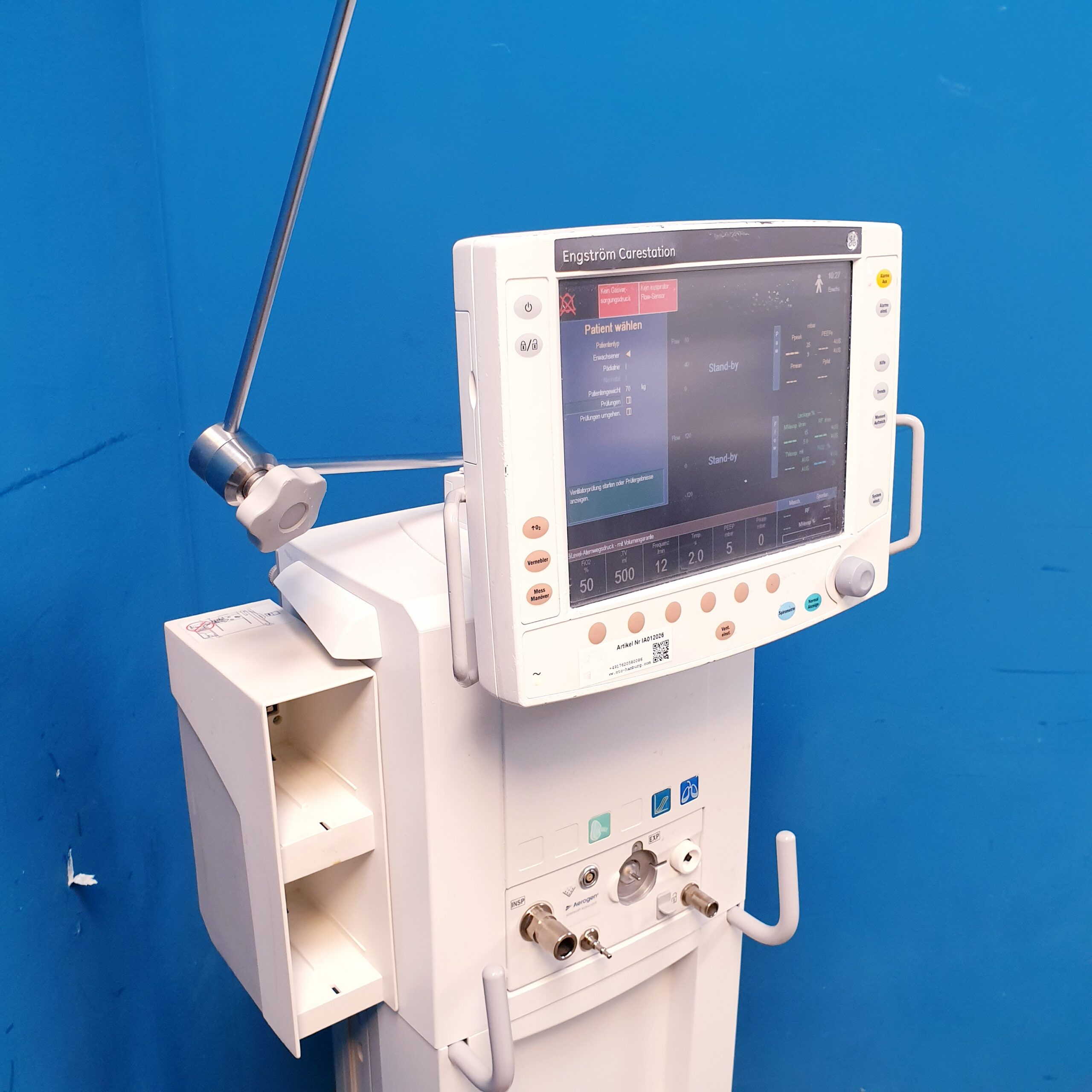 GE Engström Carestation Ventilator Beatmungsgerät – Bild 18