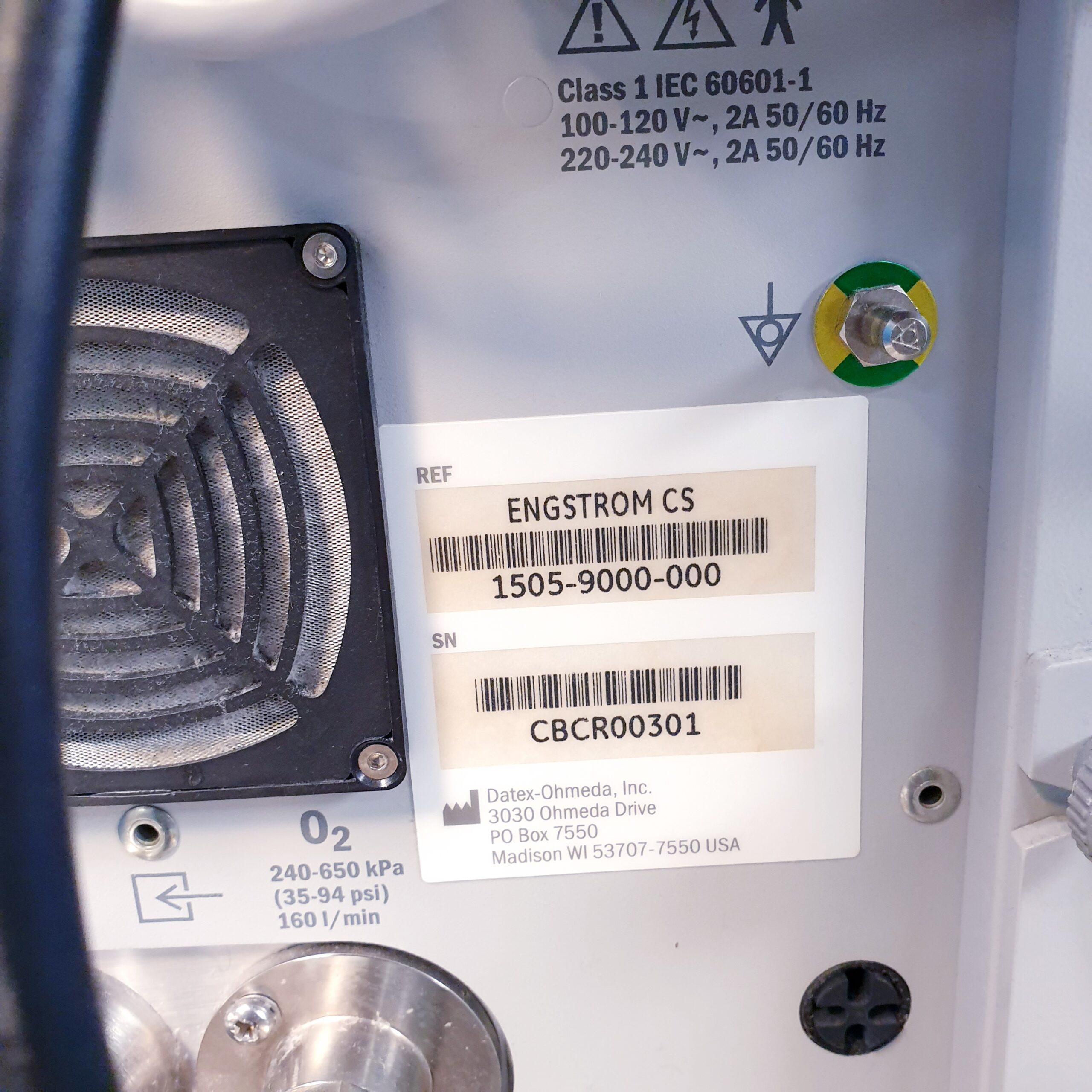 GE Engström Carestation Ventilator Beatmungsgerät – Bild 11