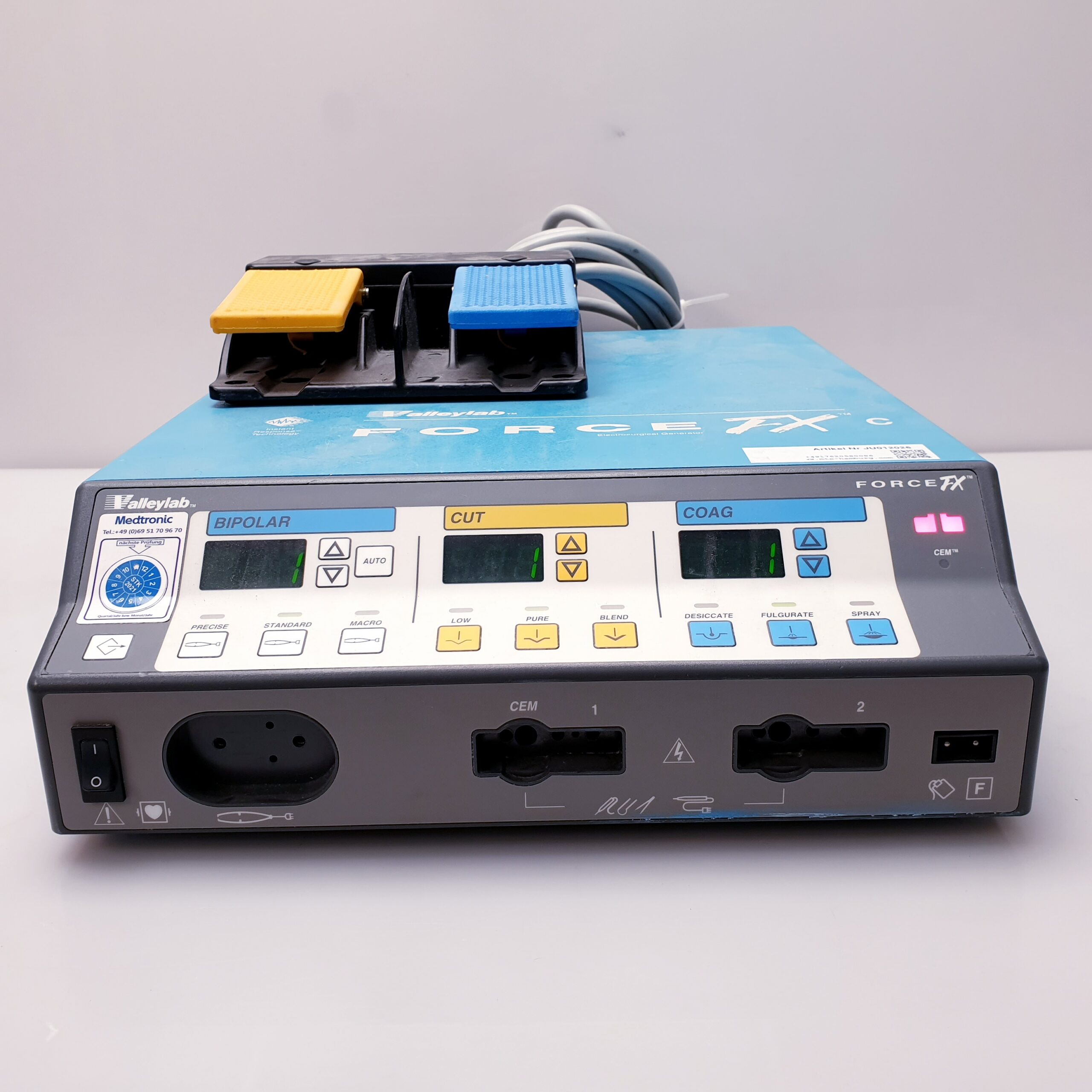 Valleylab Force FX C + Valleylab Fußschalter – Bild 4