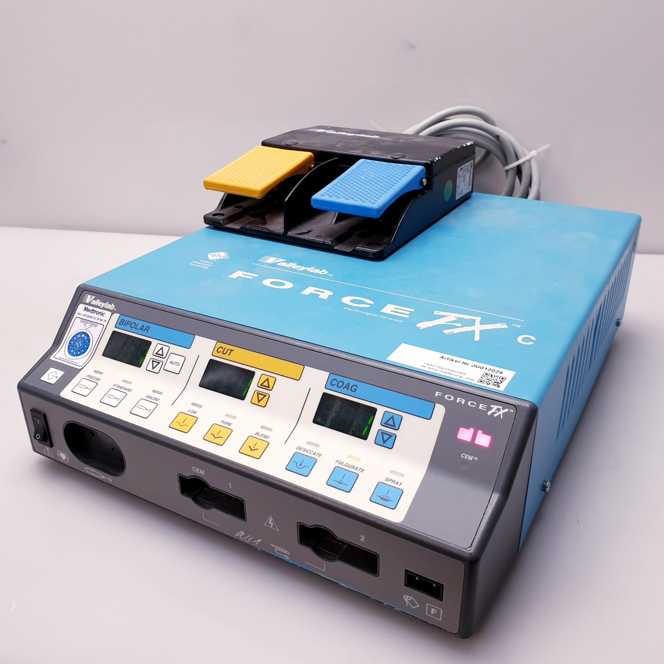 Valleylab Force FX C + Valleylab Fußschalter – Bild 11