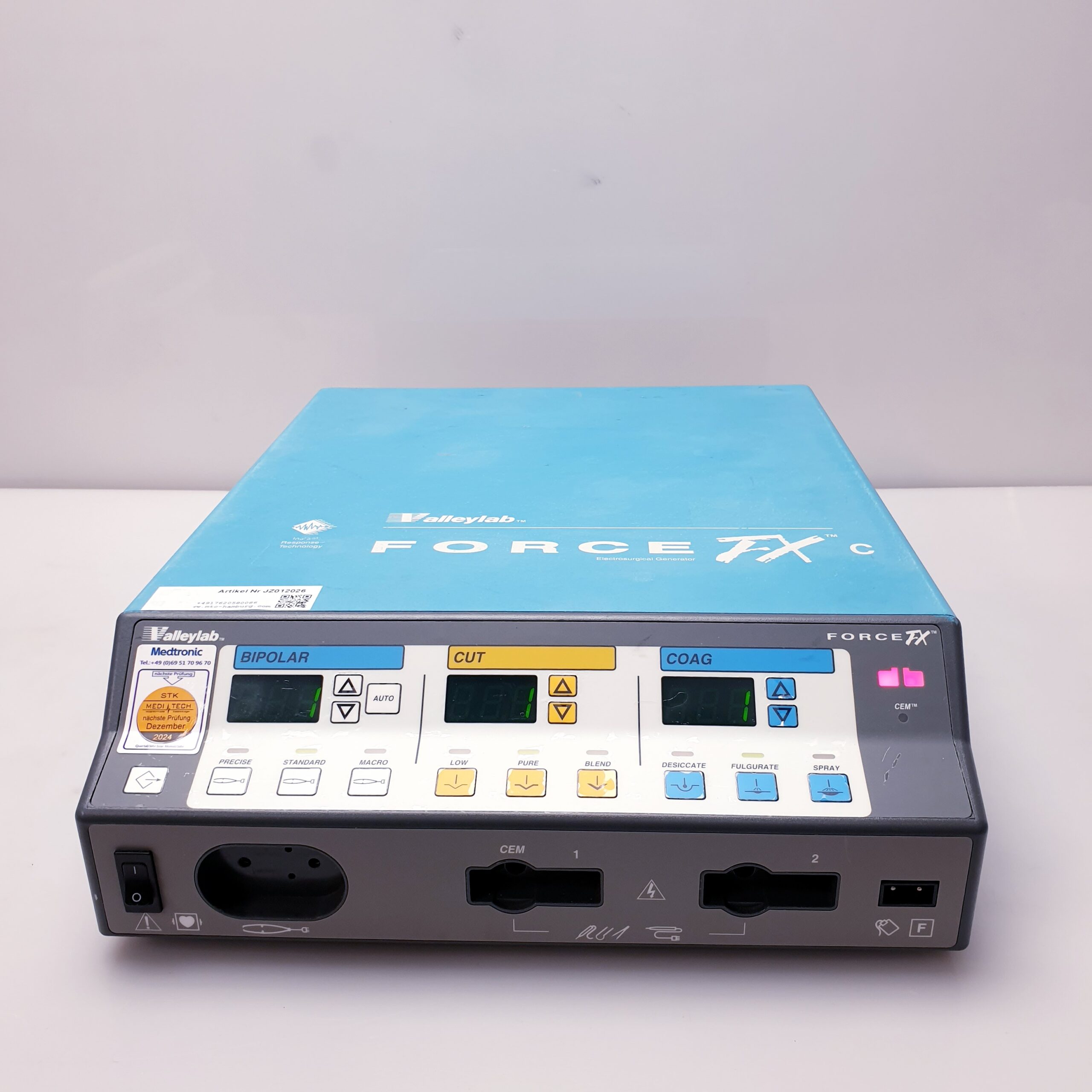 Valleylab Force Fx FX-8CA Electrosurgical Generator HF Gerät – Bild 3