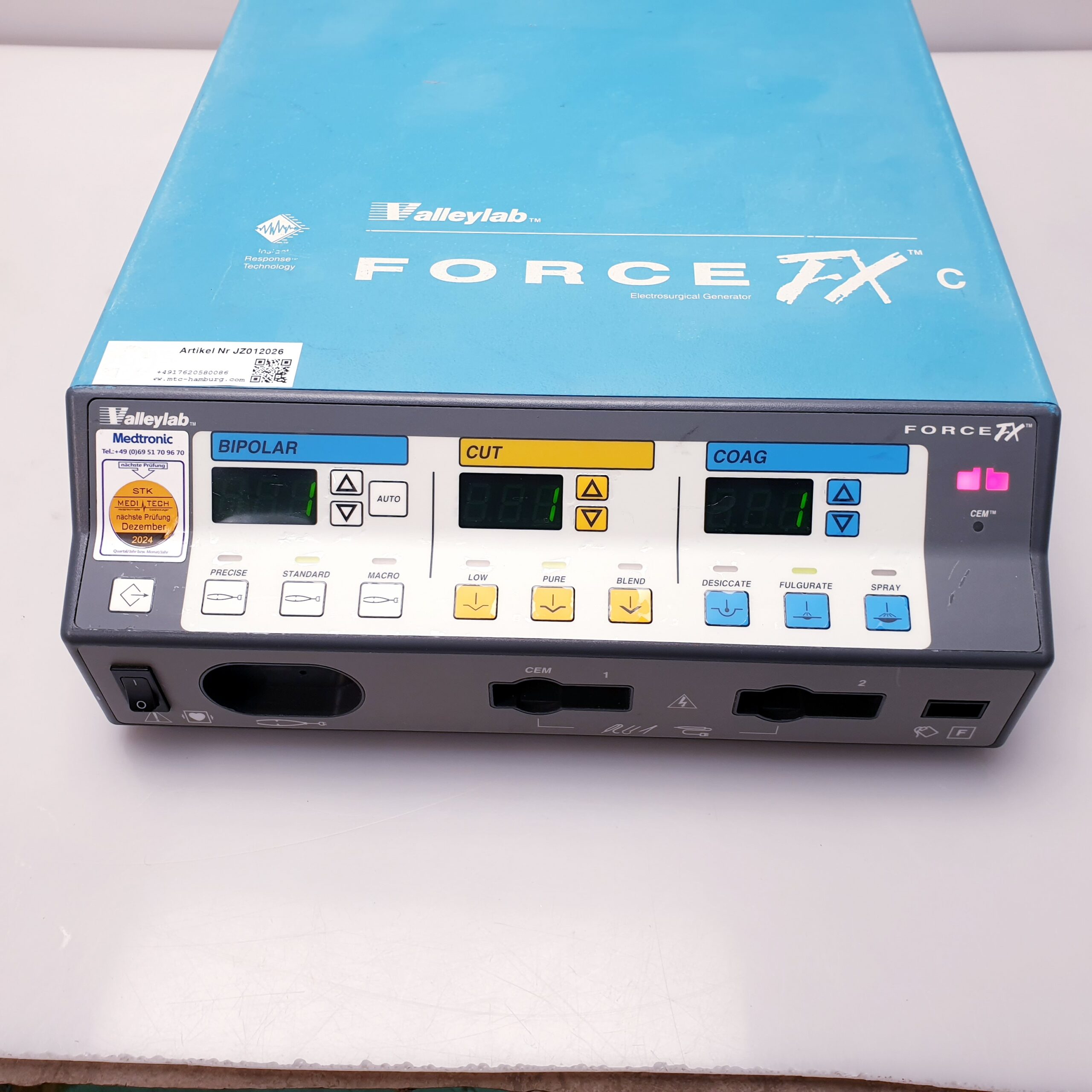 Valleylab Force Fx FX-8CA Electrosurgical Generator HF Gerät – Bild 7