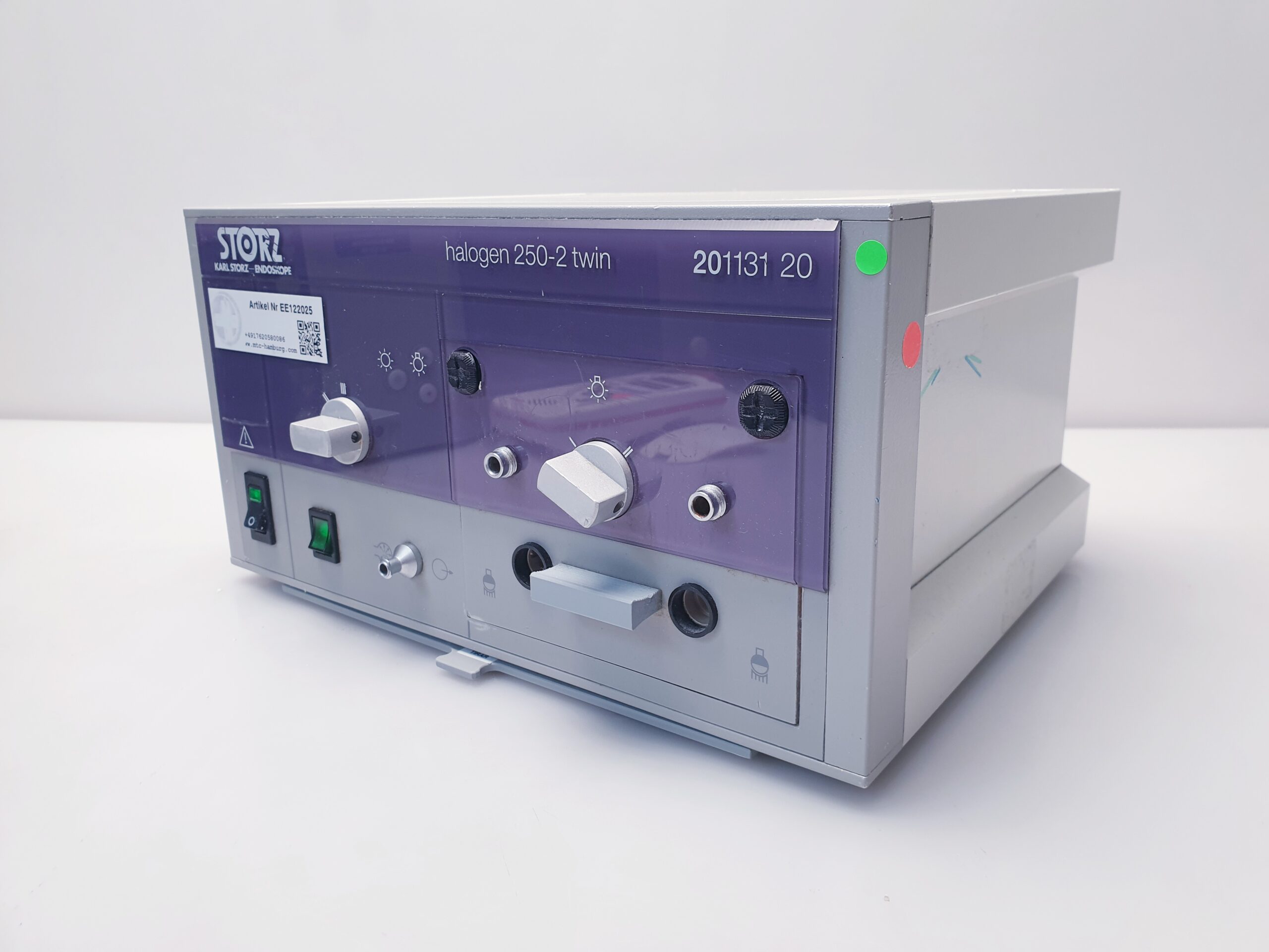 Karl Storz halogen 250-2 twin 201131 20 20113120 Light Source – Bild 3
